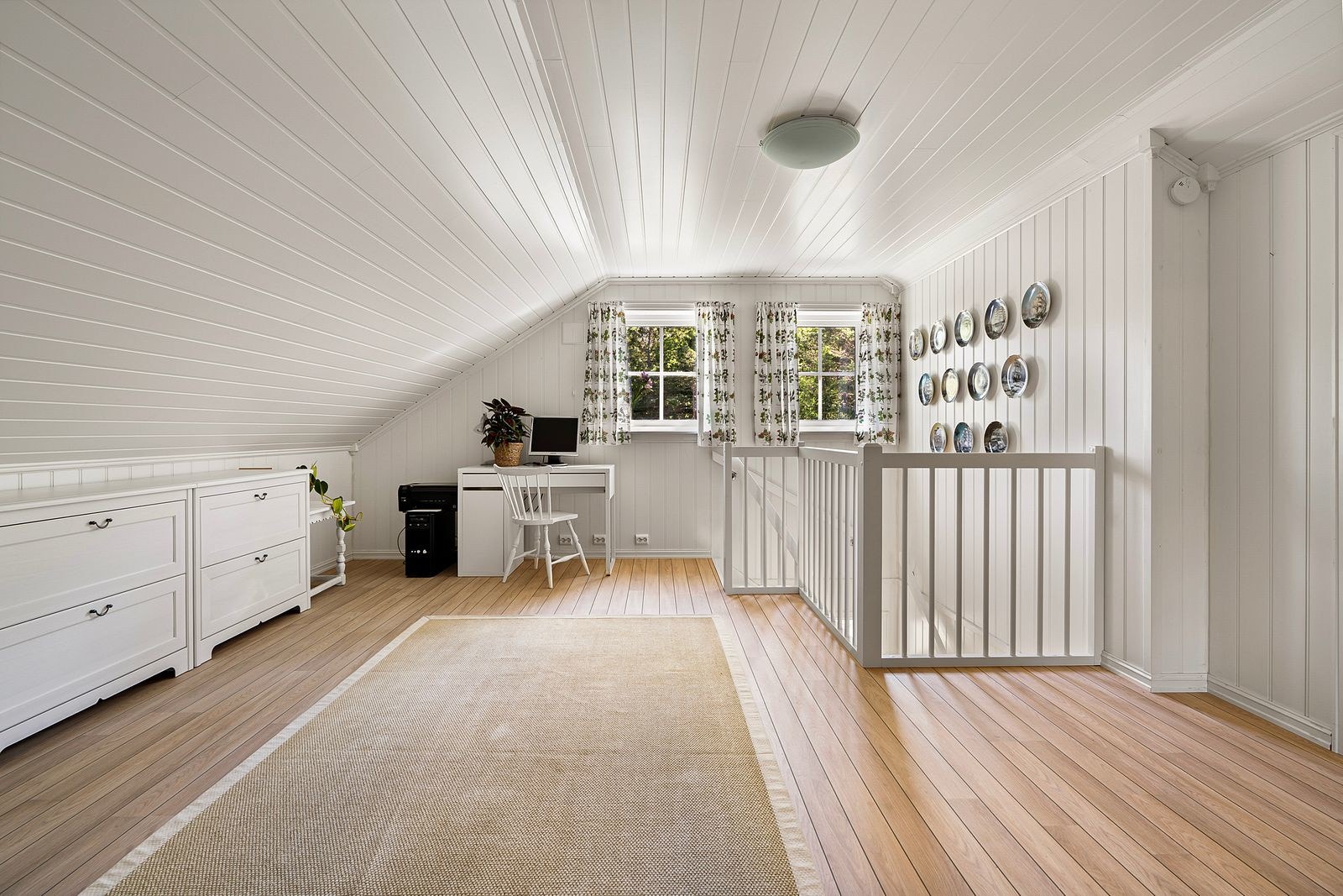 De øvrige soverommene ligger i 2.etasje. Galleribilde