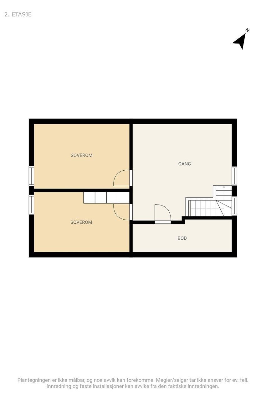 Plantegning 2.etasje. Galleribilde