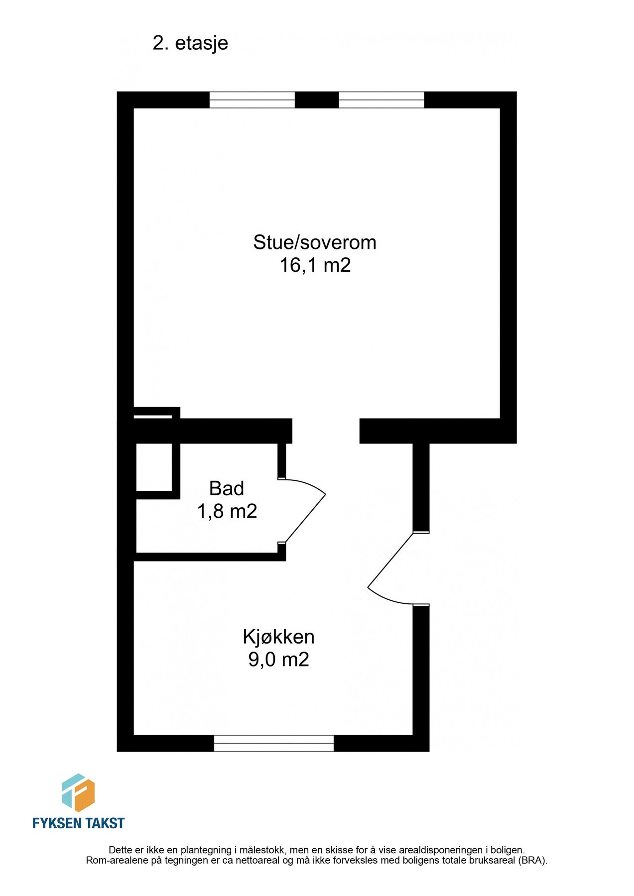 Planskisse. Galleribilde
