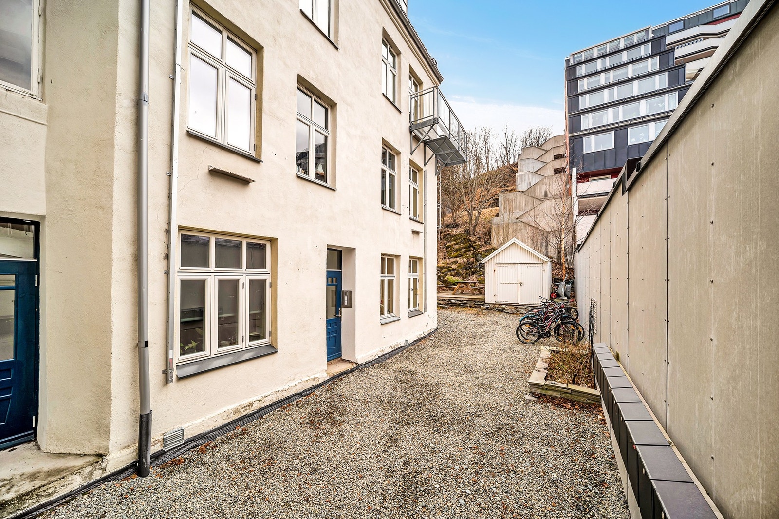 Leiligheten disponerer bod i kjeller for ekstra oppbevaring. Galleribilde