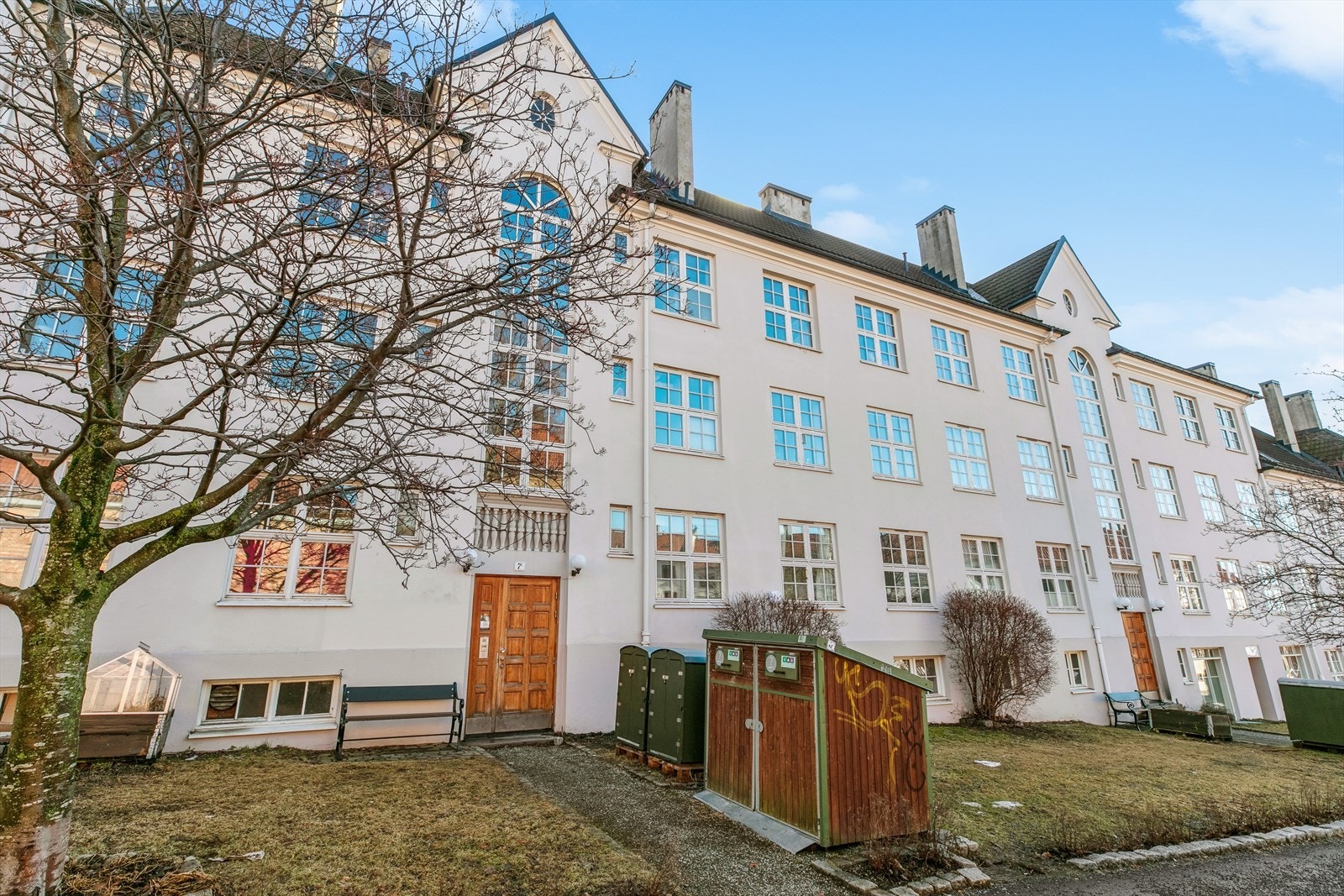 Rosenhoff kvartal 1 borettslag består av 210 enheter Galleribilde