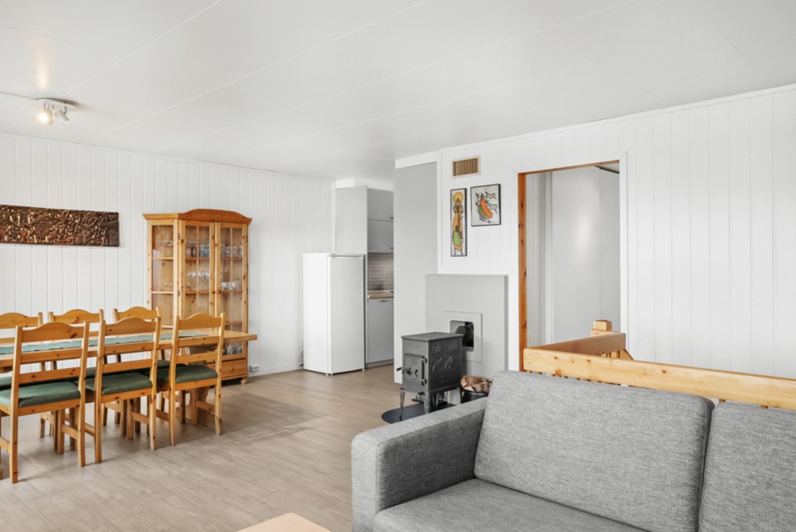 Her er det god plass til ulike møbleringssoner Galleribilde