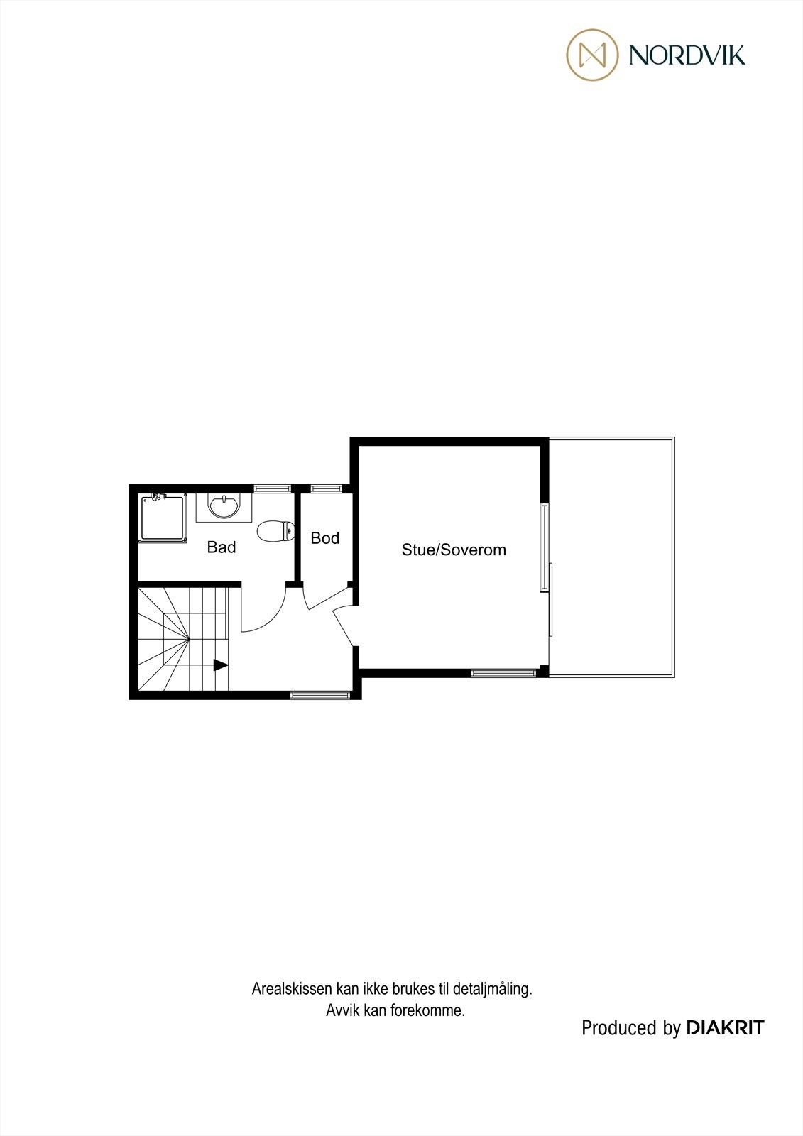 Plantegning 2. etasje Galleribilde