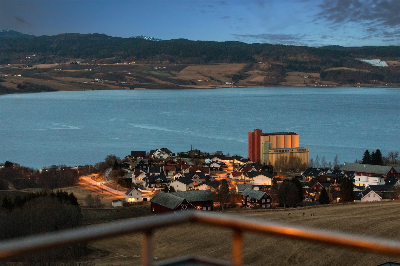 Upåklagelig utsikt fra eiendommen Galleribilde