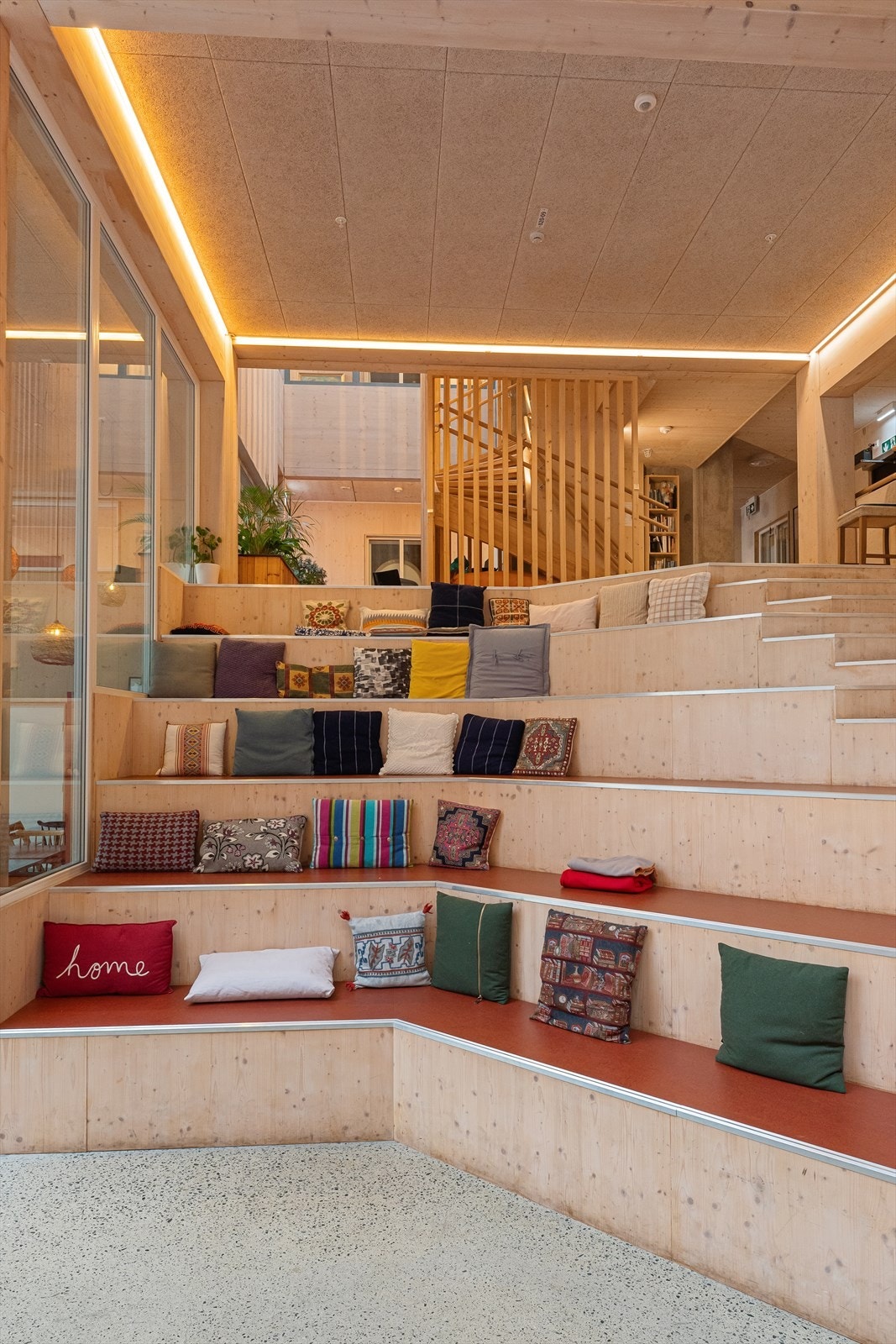 I amfiet er det også avholdt konserter og kulturelle innslag Galleribilde