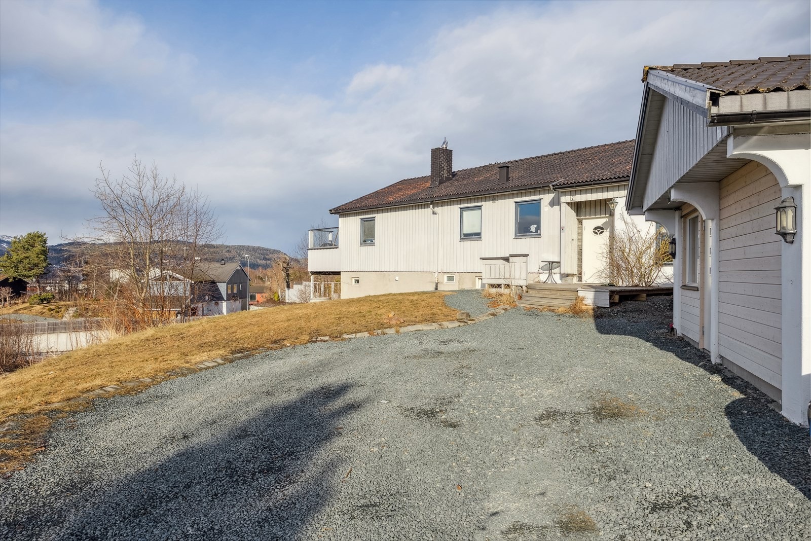 Her vil man ha godt med parkeringsplasser. Galleribilde