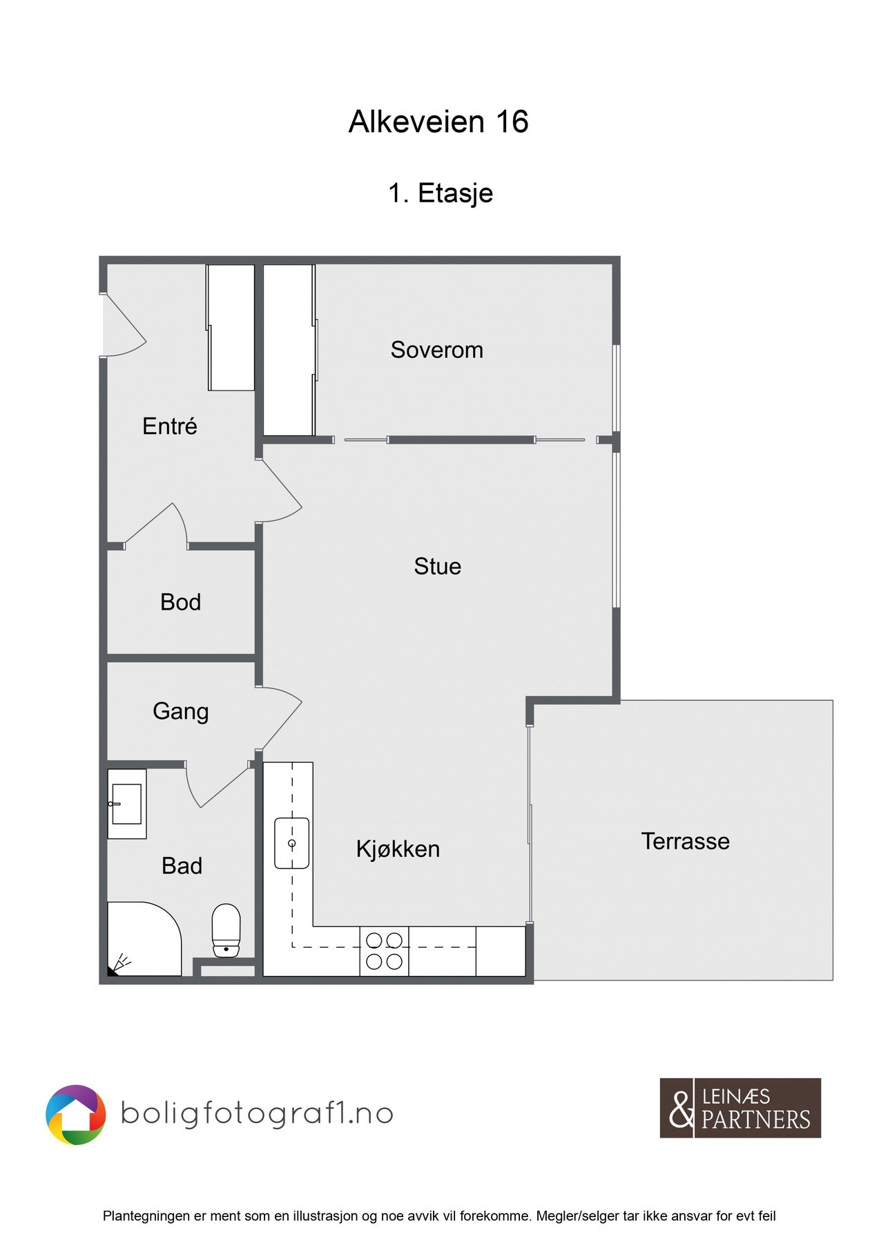 Plantegning. Galleribilde