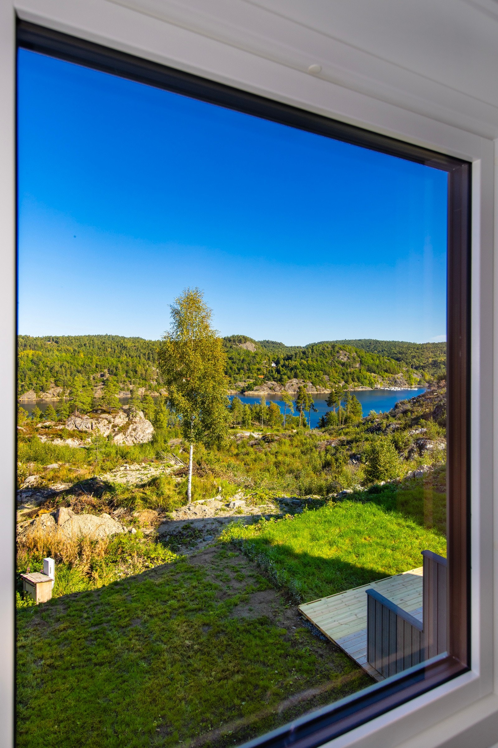 Utsikt fra soverom. Galleribilde