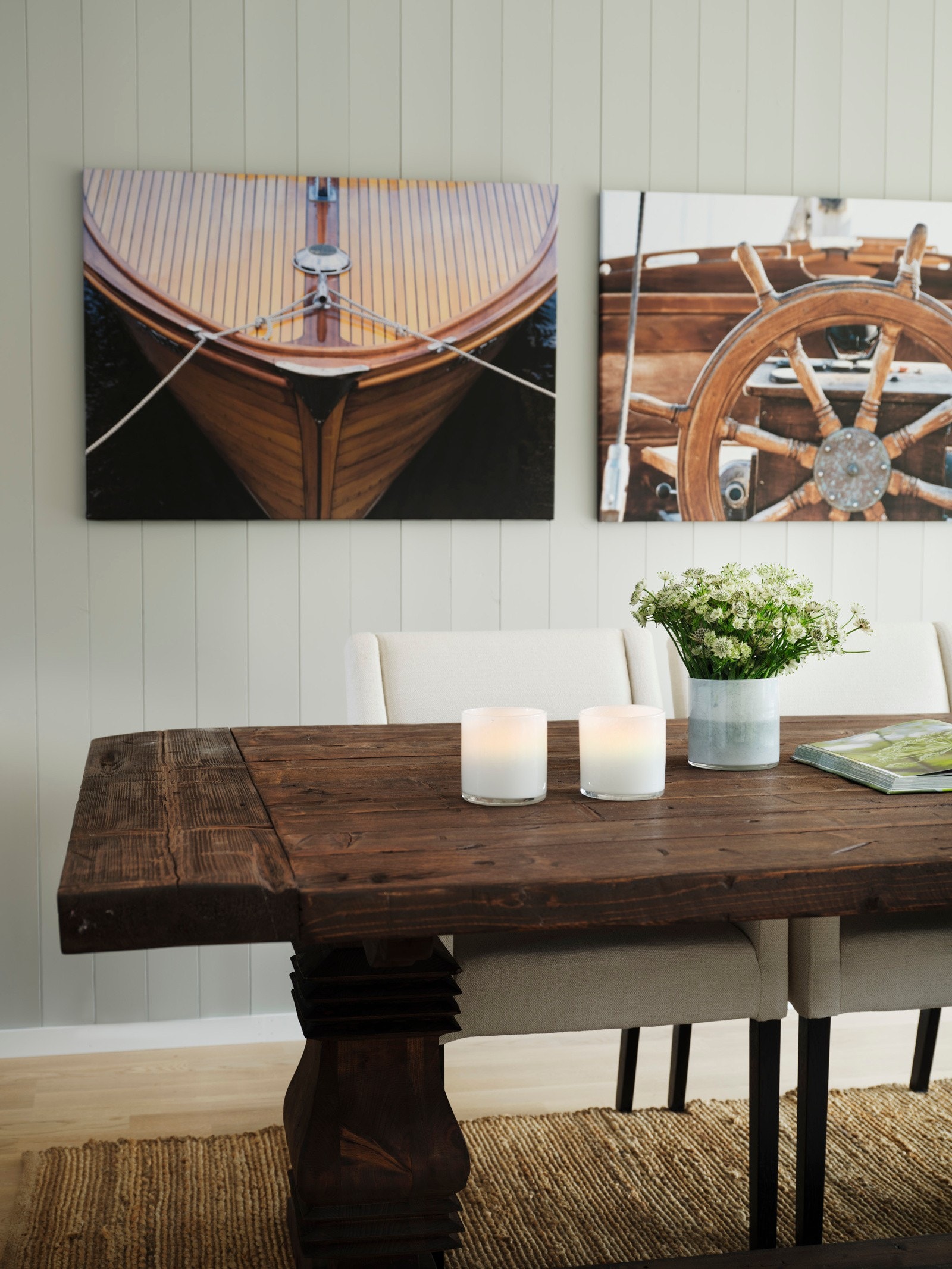 Videre har man god plass til spisebord. Galleribilde