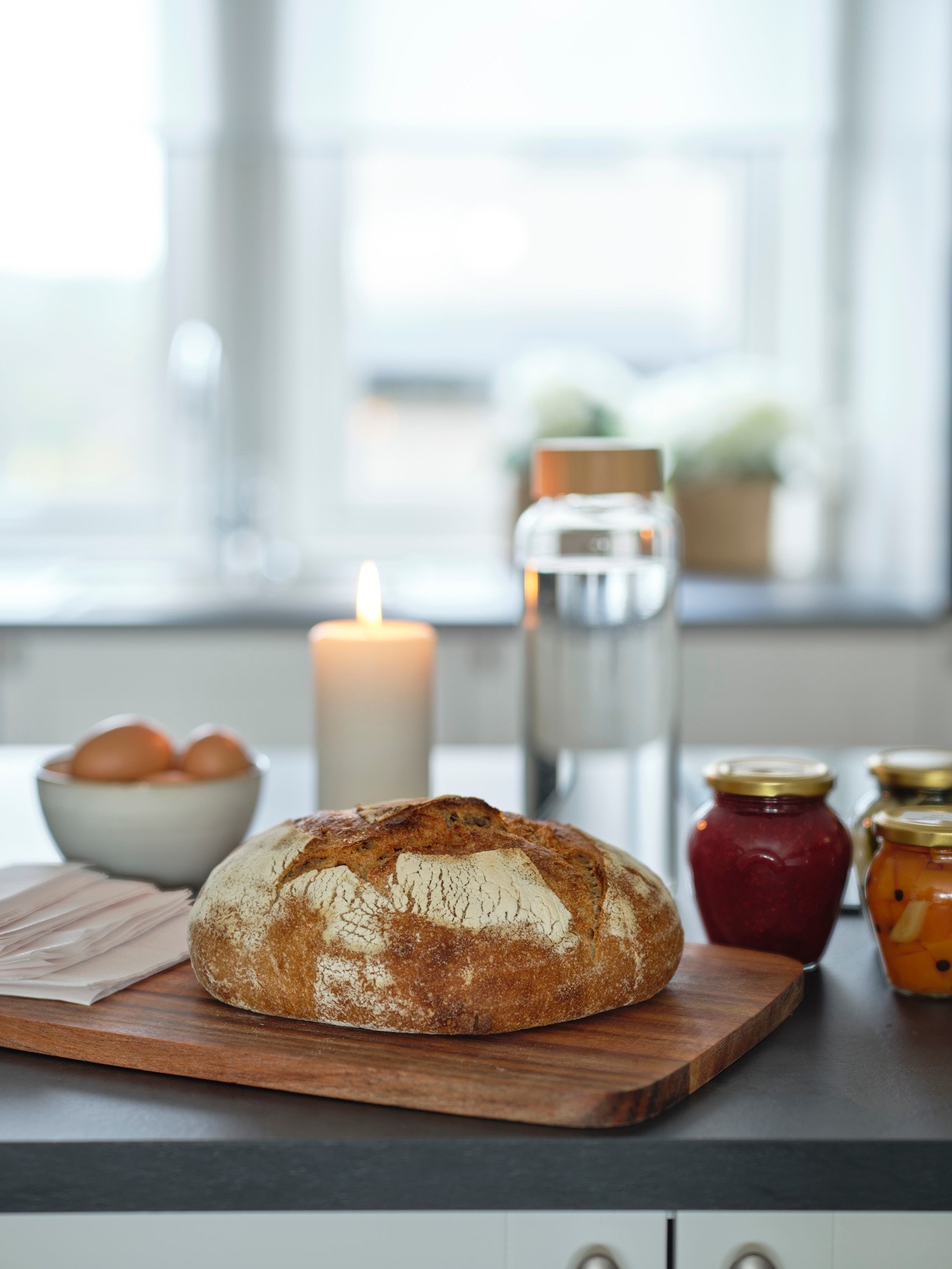 Detalj kjøkken. Galleribilde