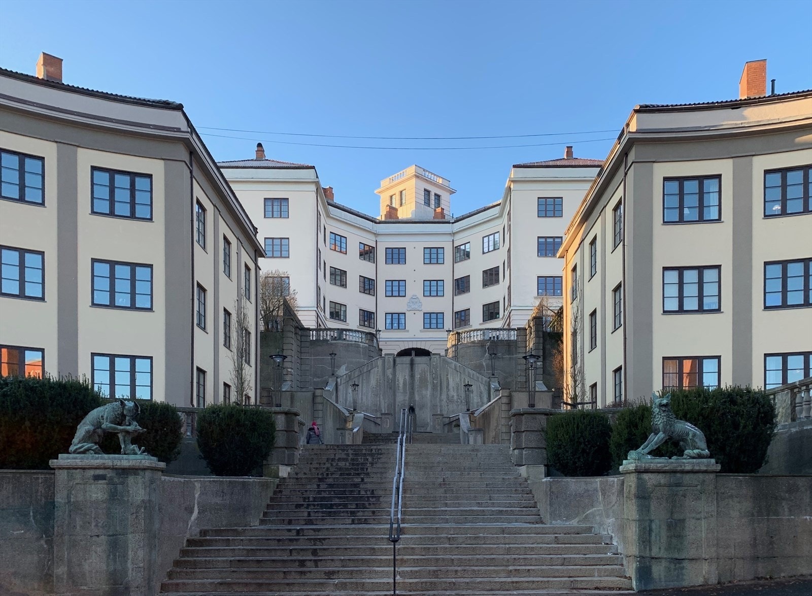 Ilakomplekset (kvartal IIA) på toppen av Ila-trappen/"ulvetrappa" Galleribilde