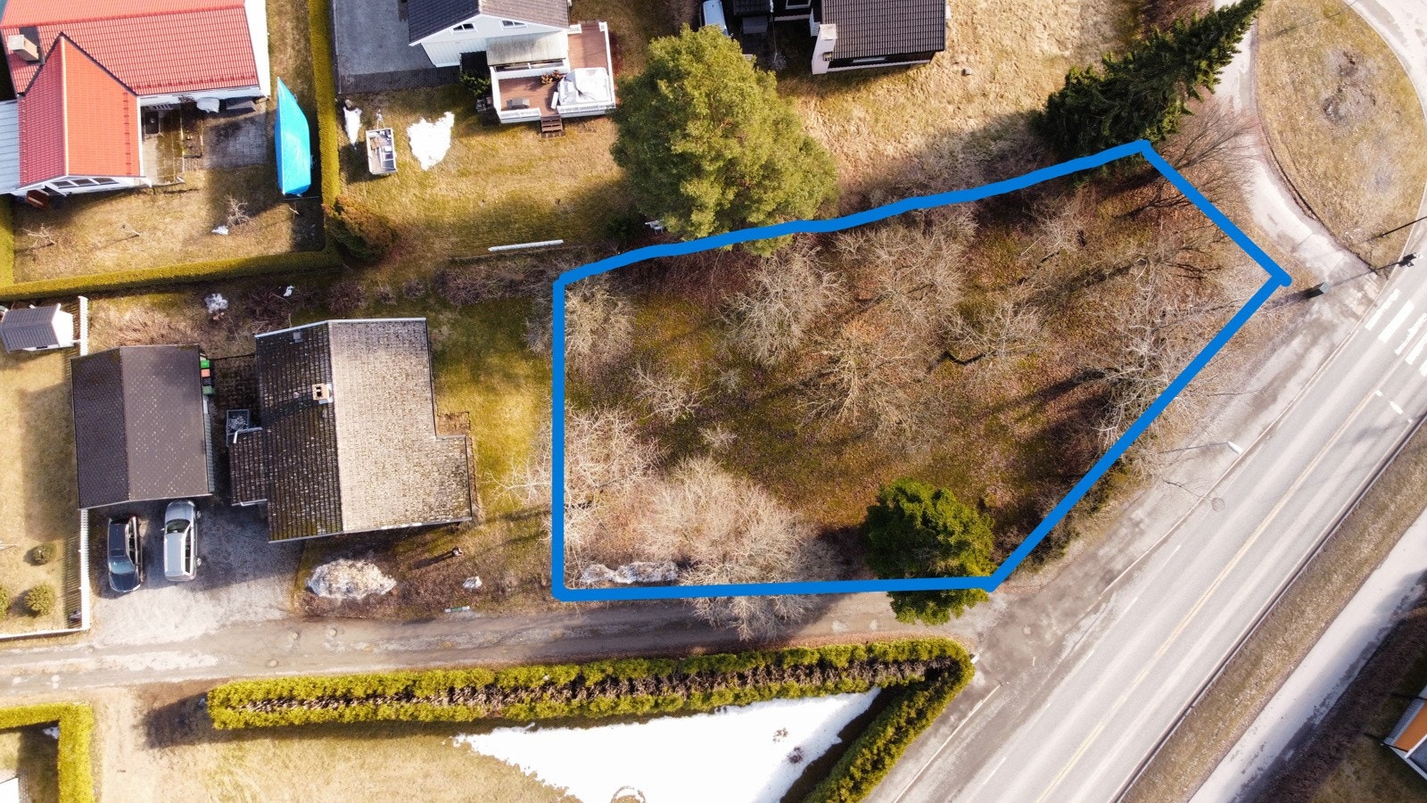 Tomteareal på 815 kvm Galleribilde