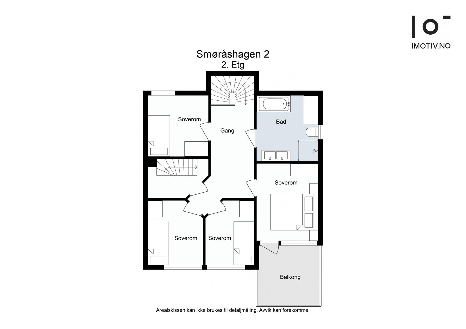 Plantegning 2. etasje. Galleribilde