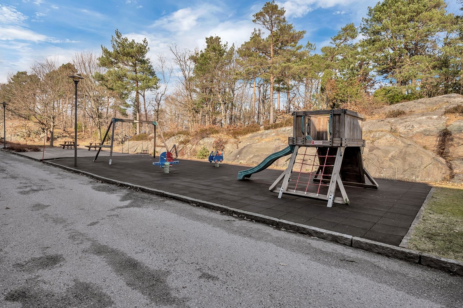 Flott lekeområde for barna Galleribilde