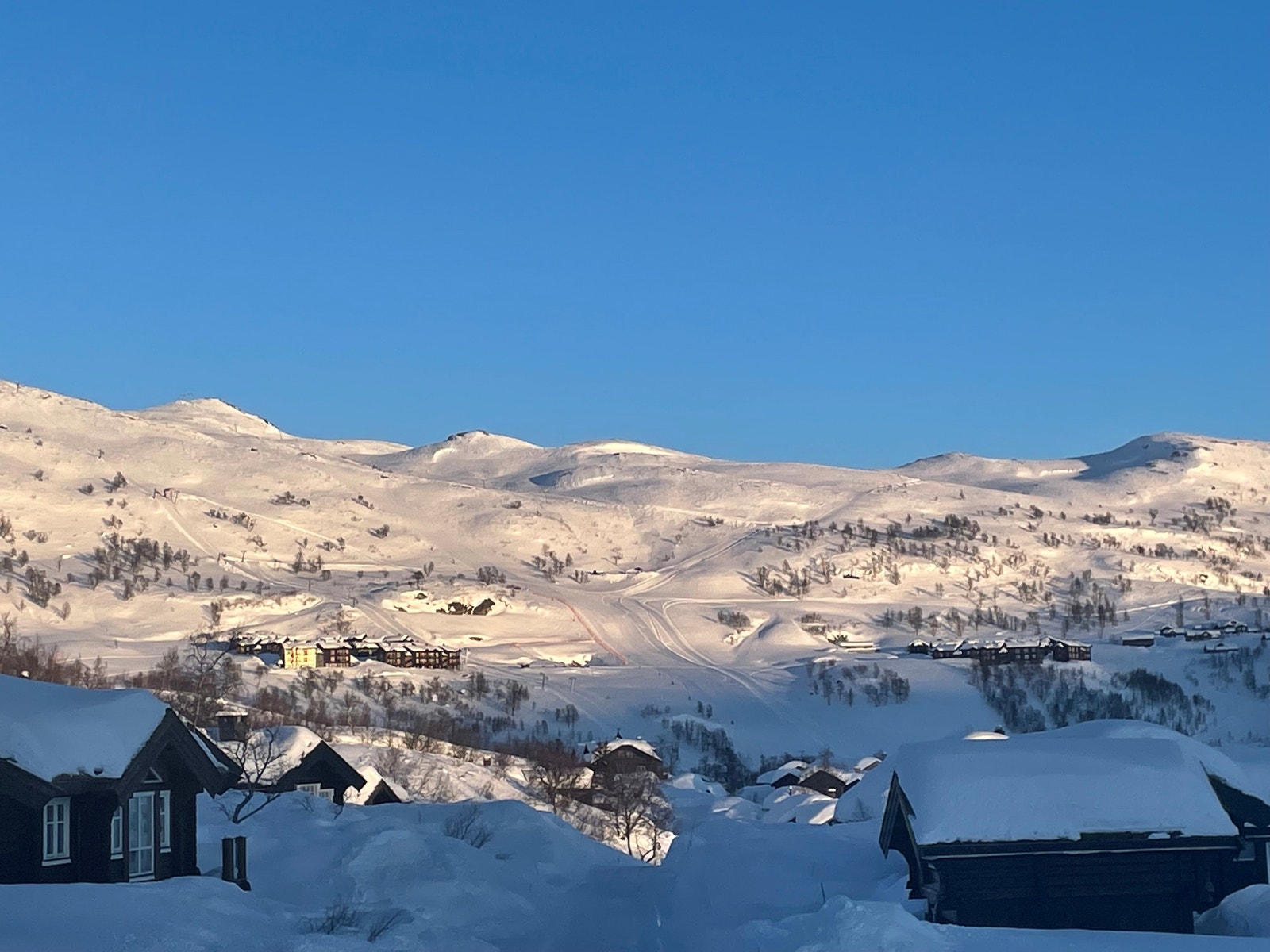 Tomteområdet sett fra vest Galleribilde