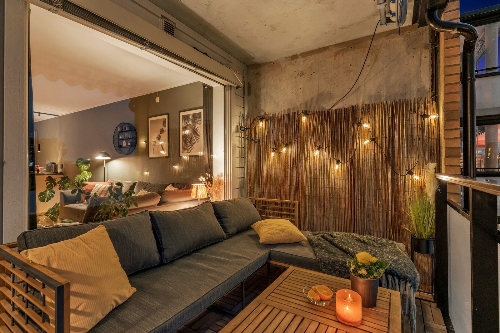 Med god møbleringsfrihet har du mulighet for sofagruppe, spisested og grill Galleribilde