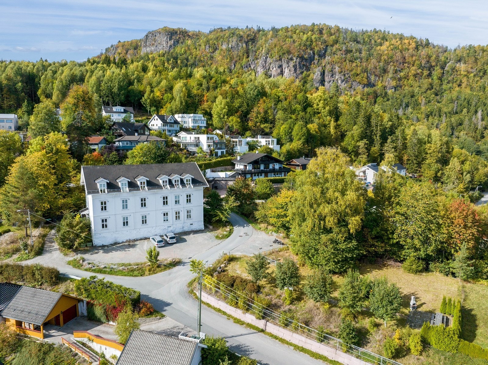 Dronebilde Galleribilde