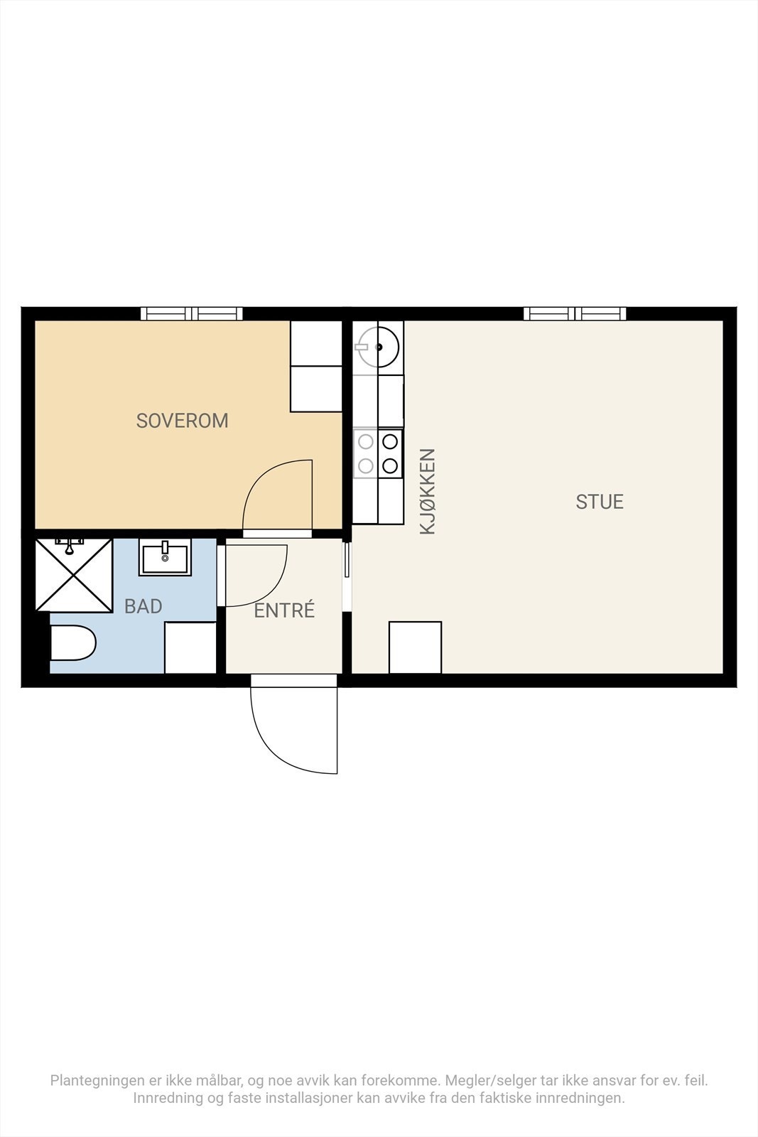 Plantegning 2. etasje Galleribilde