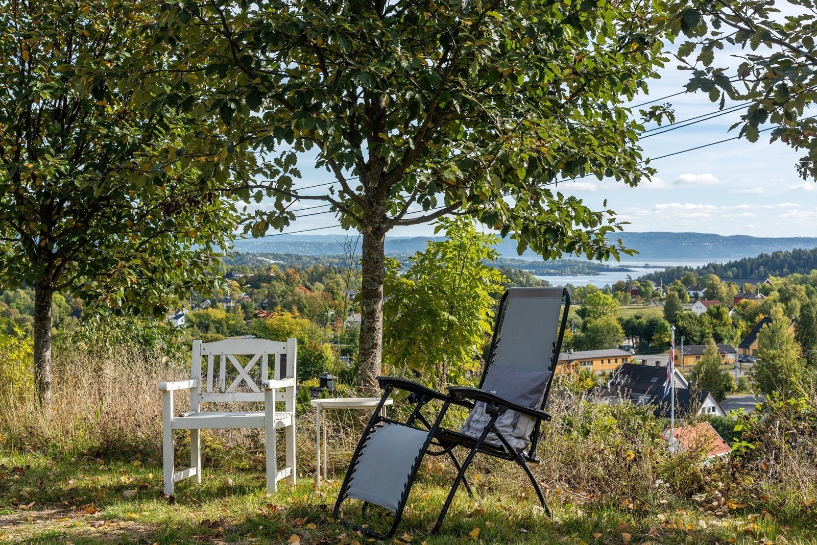 Utsiktsbilde fra tomten Galleribilde