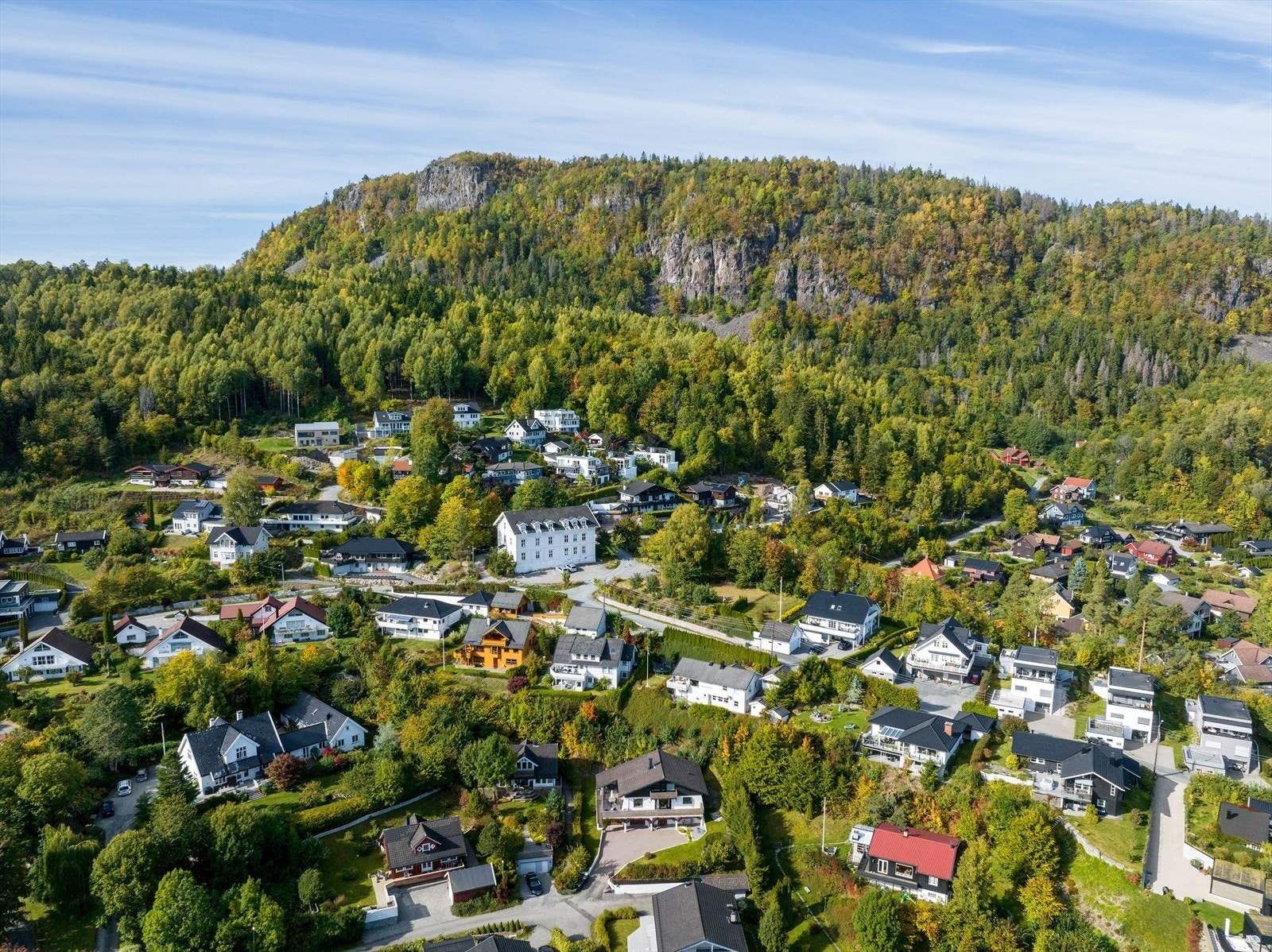 Dronebilde Galleribilde