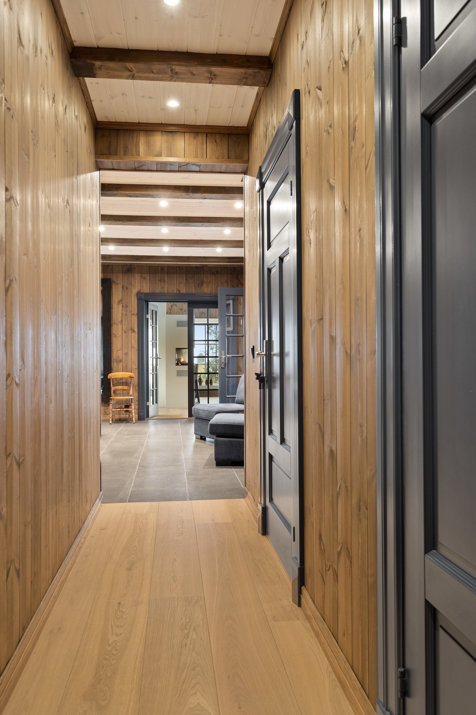 Gangen i annekset. Galleribilde