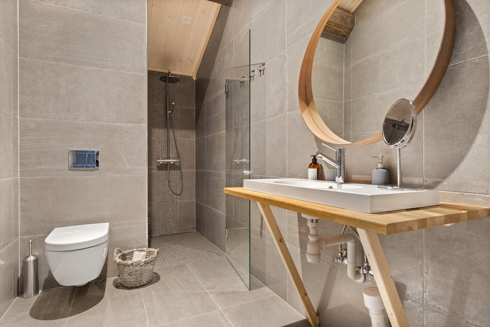 Badene er av god størrelse. Galleribilde