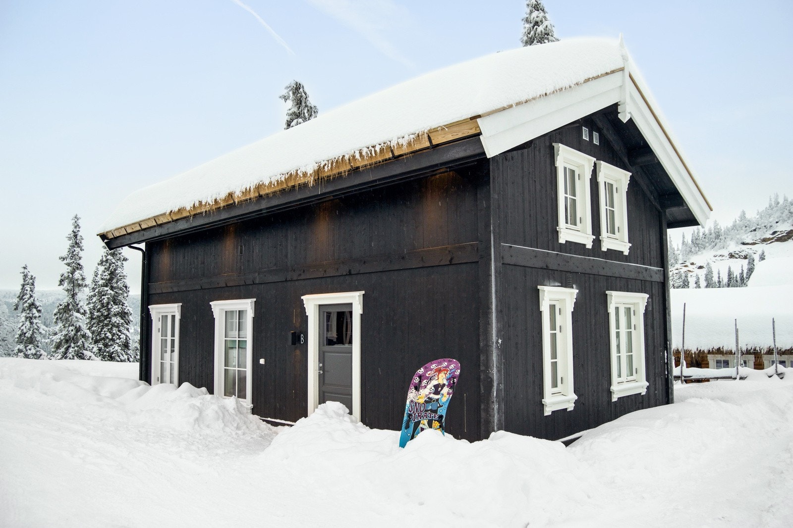 Flott anneks med to soverom, stue og bad. Galleribilde