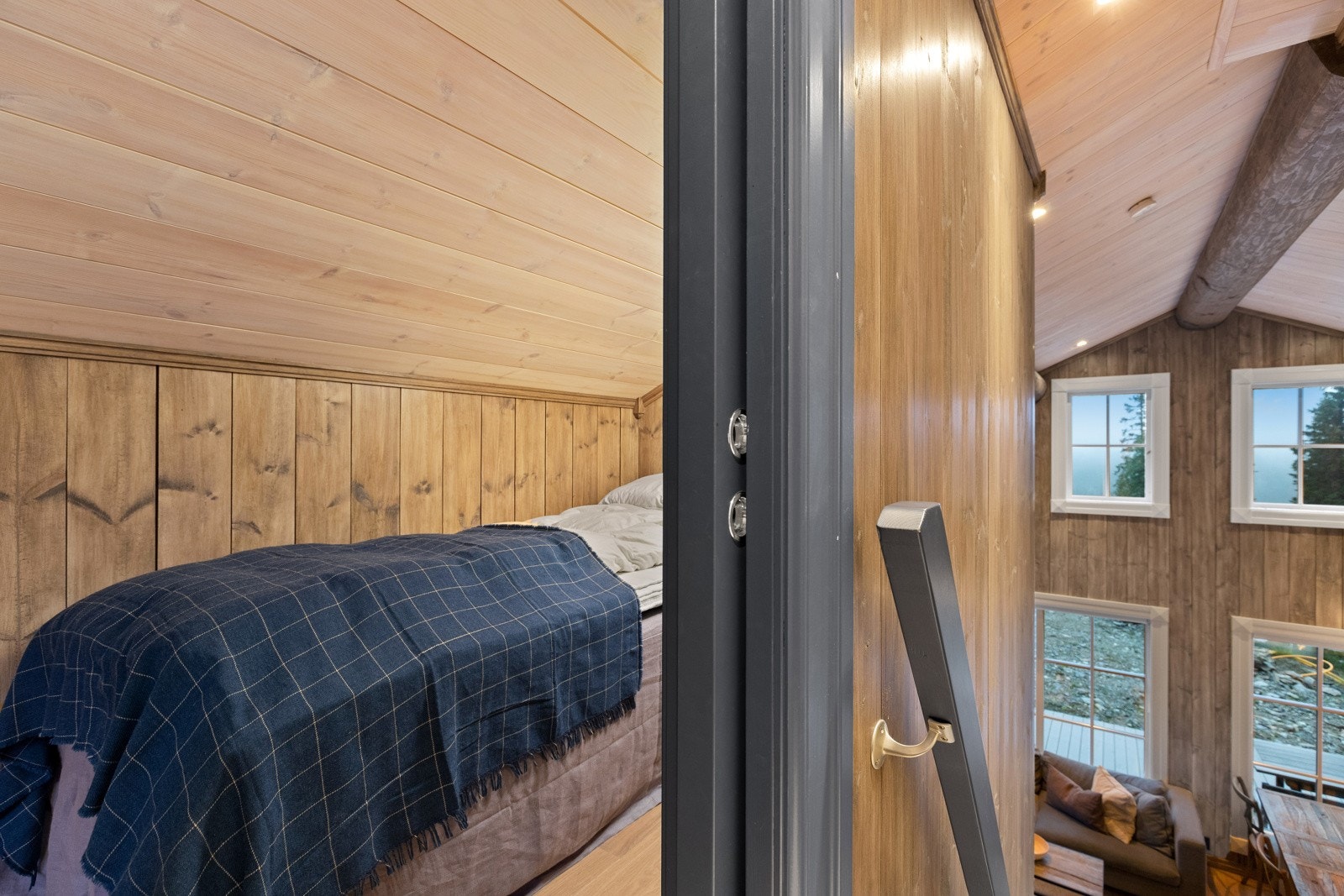 Et av de to soverommene i anneksets 2. etasje. Galleribilde