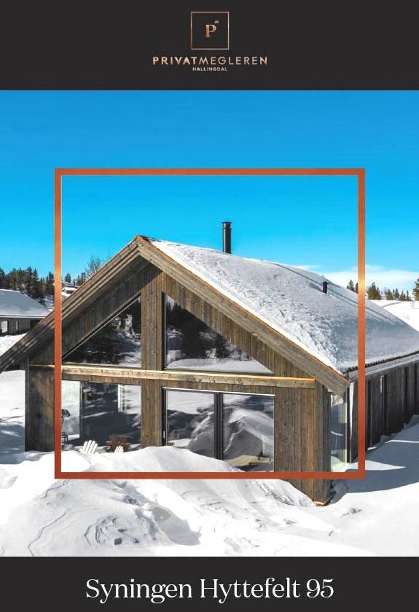 Kun 1 hytte igjen! Syningen Hyttefelt 95. Galleribilde