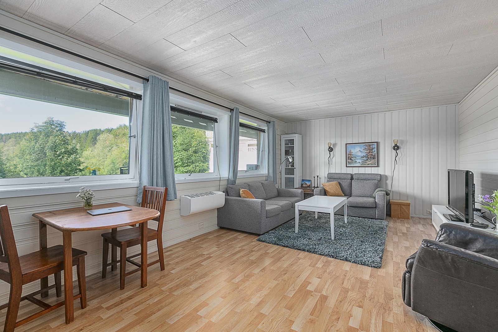 Leilighet med romslig stuedel. Galleribilde