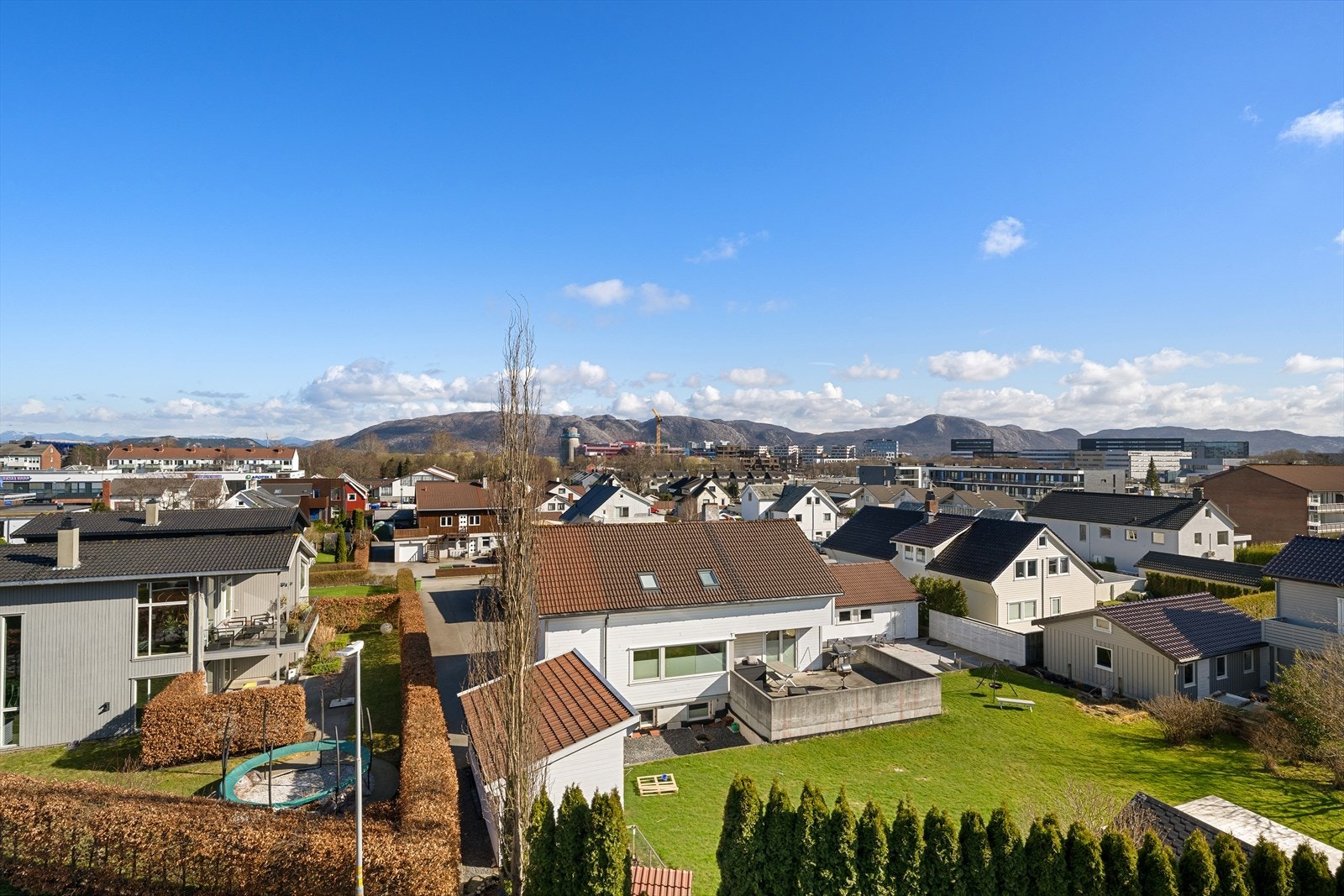 Utsikt fra balkong Galleribilde