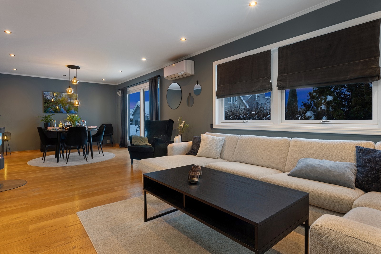 Kveldsstemning. Galleribilde