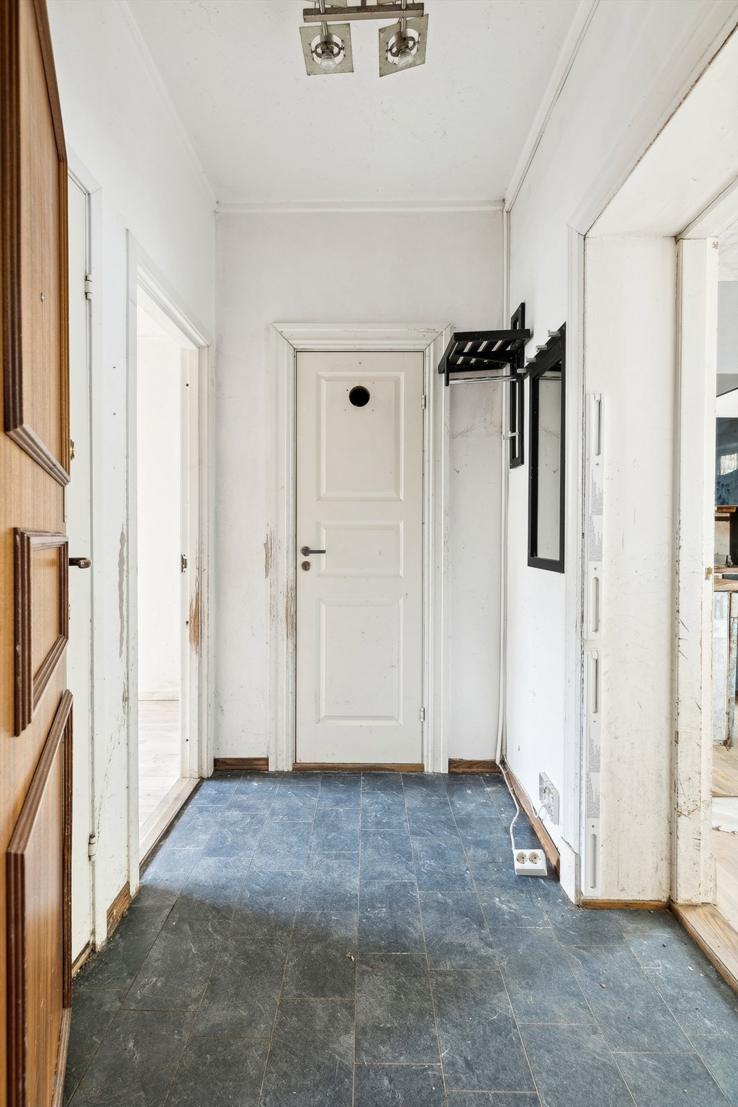 Entreén har adkomst til alle rom i leiligheten. Galleribilde