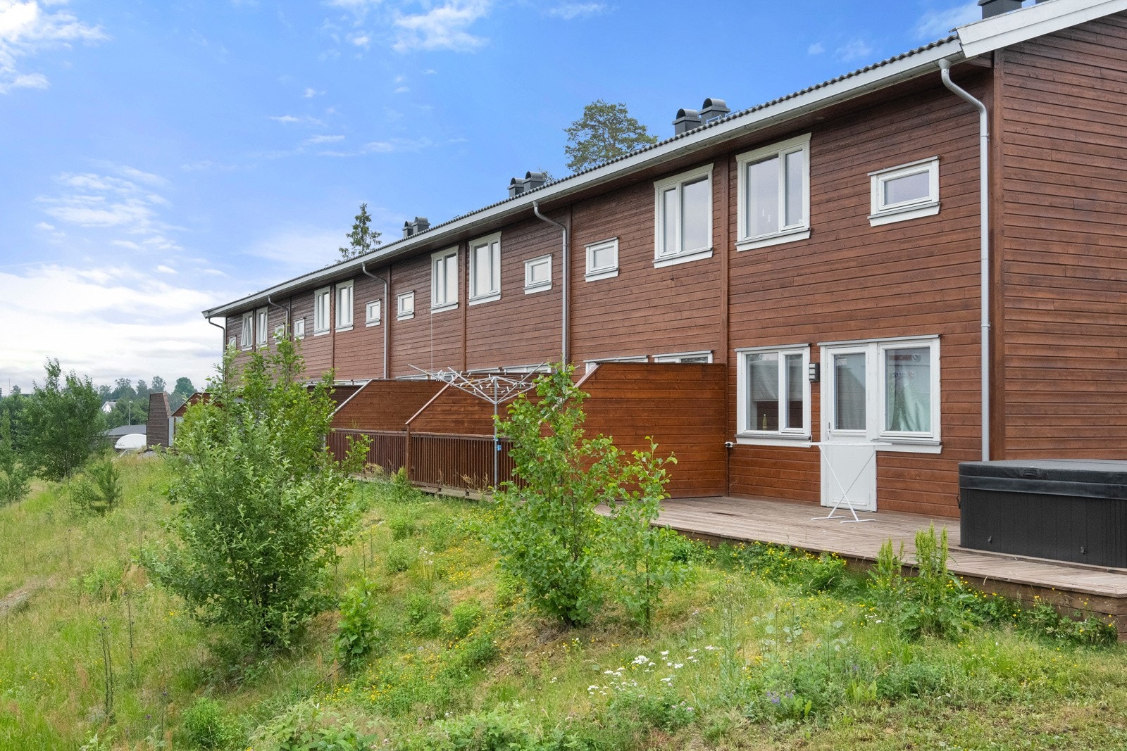 Fasade bakside. Galleribilde