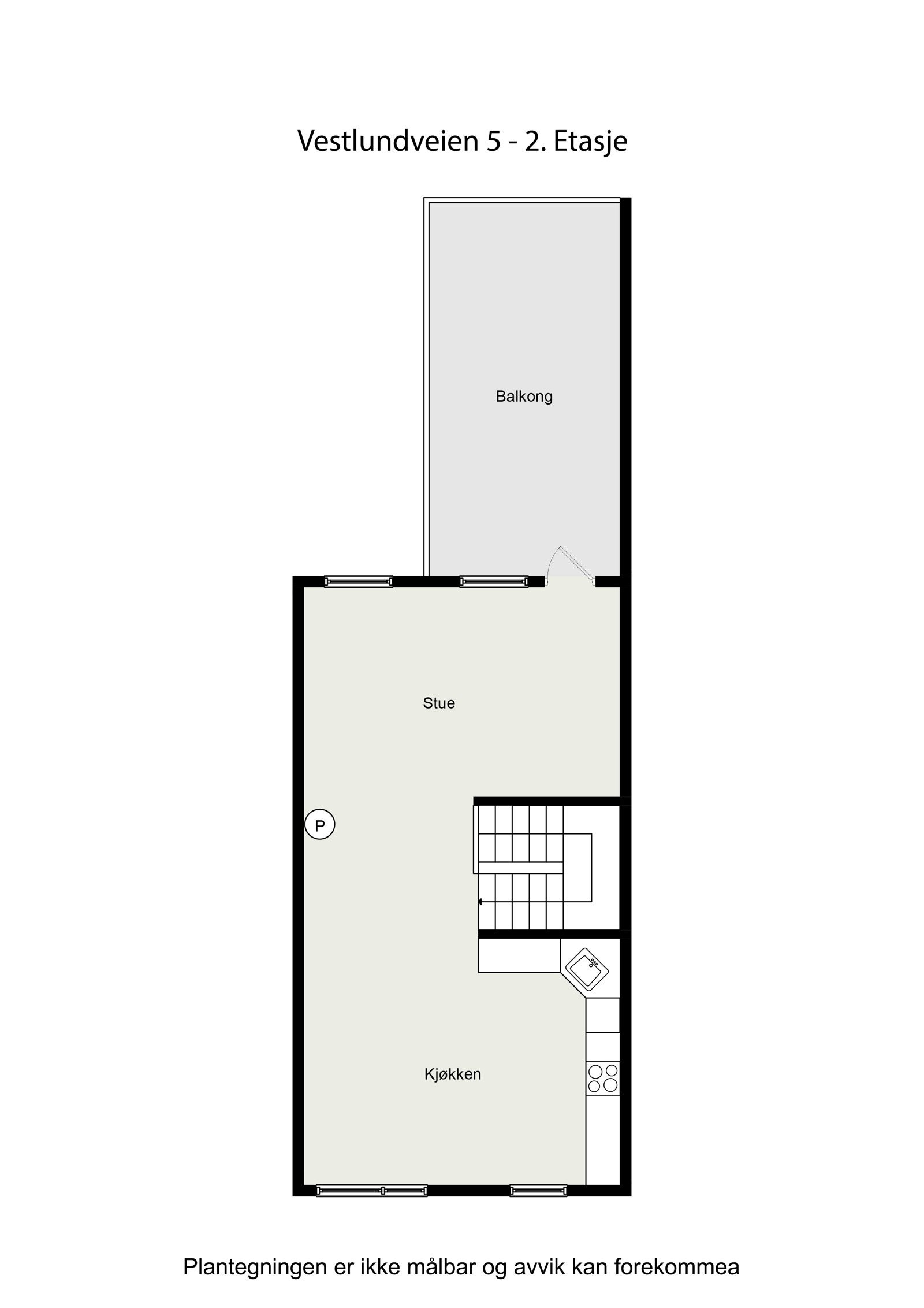 Plantegning 2. etasje. Galleribilde