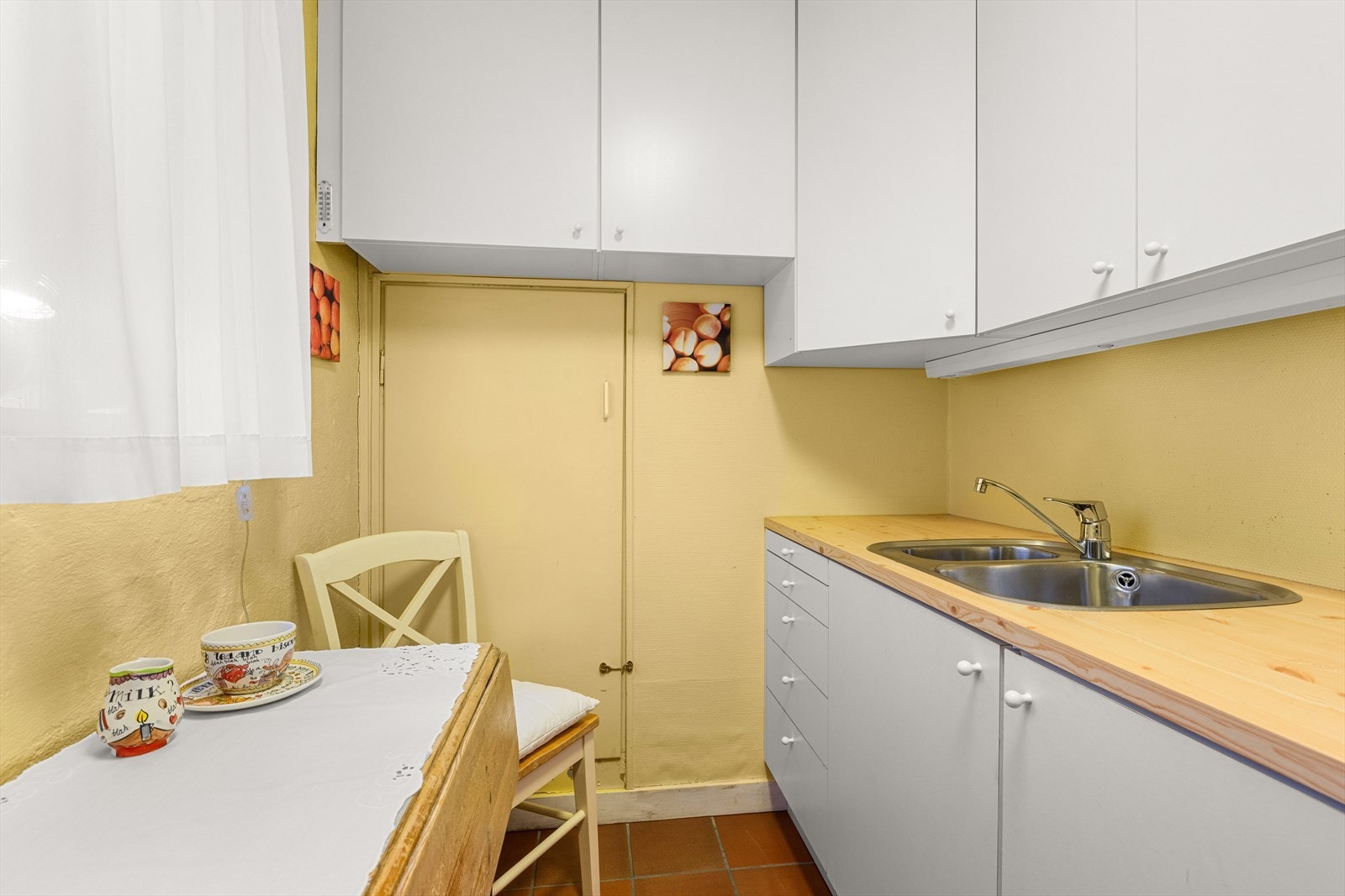 Her er det kjøkken i dag men mulighetene er mange! Galleribilde