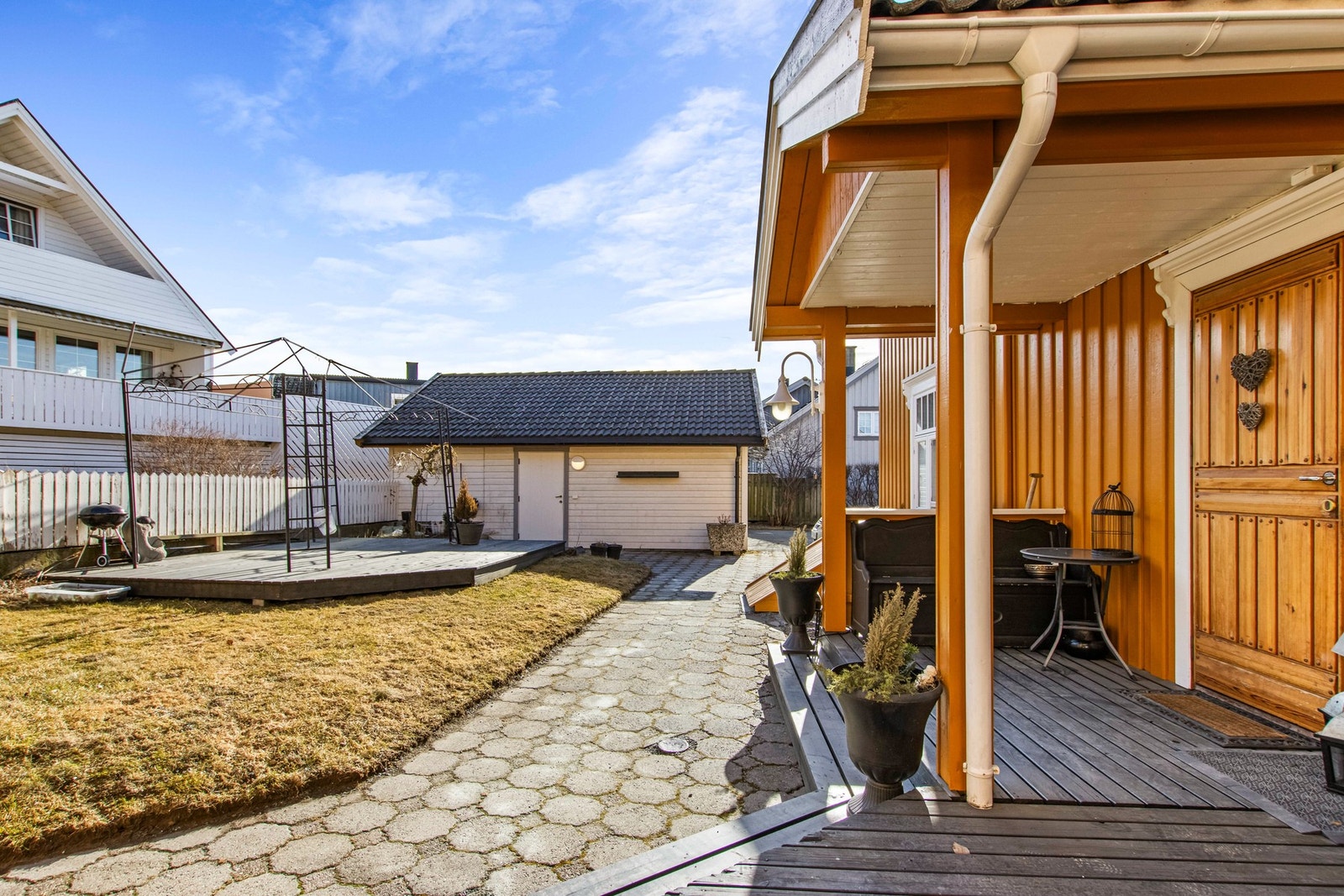 Hageområde Galleribilde