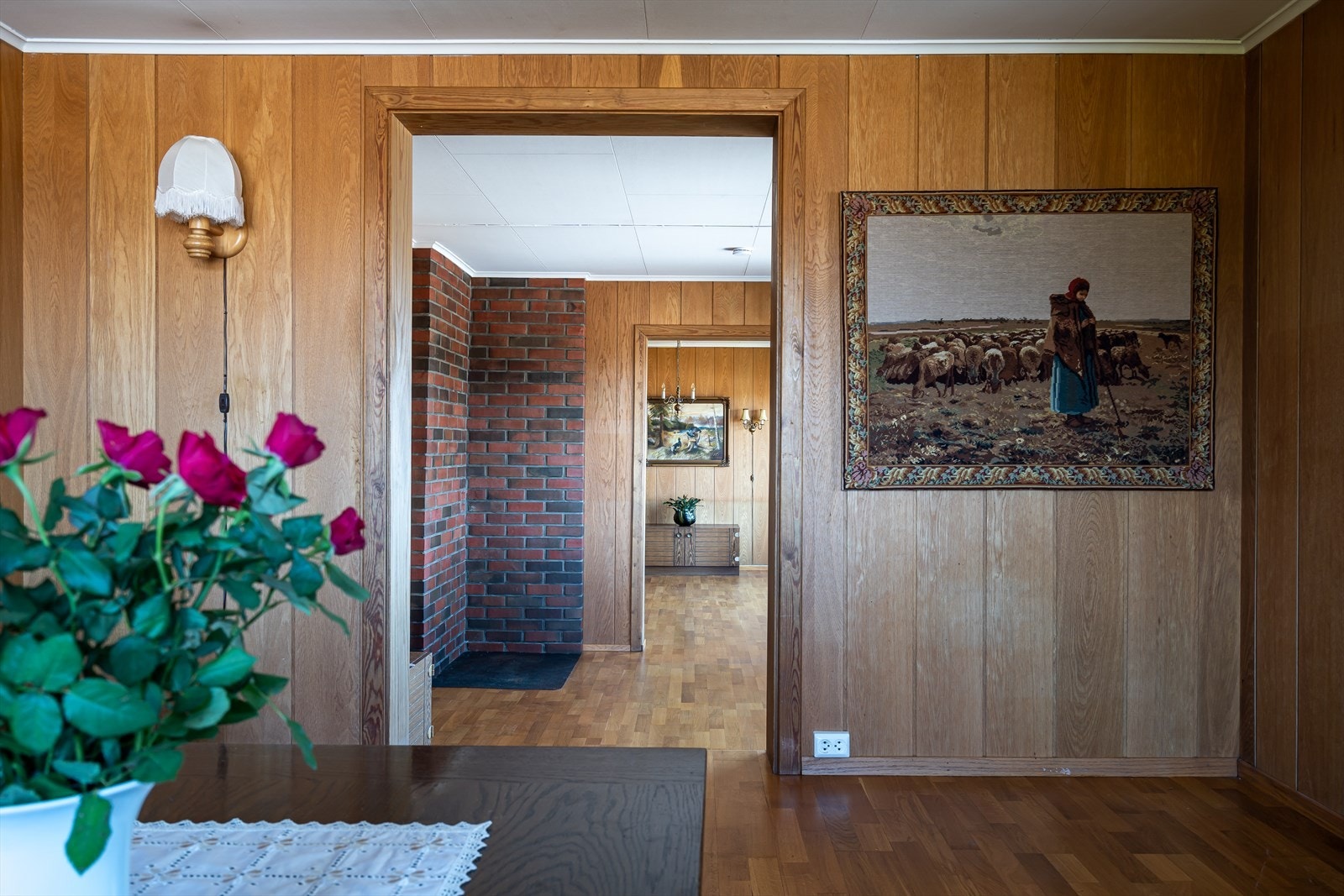 Stuene byr på gode møbleringsmuligheter. Galleribilde