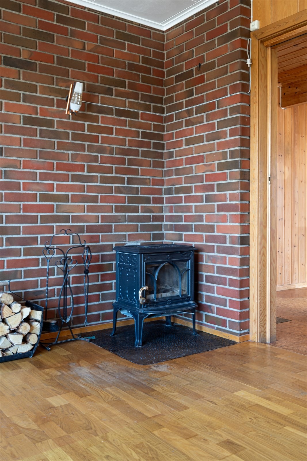 Peisovnen avgir god varme på kaldere dager. Galleribilde