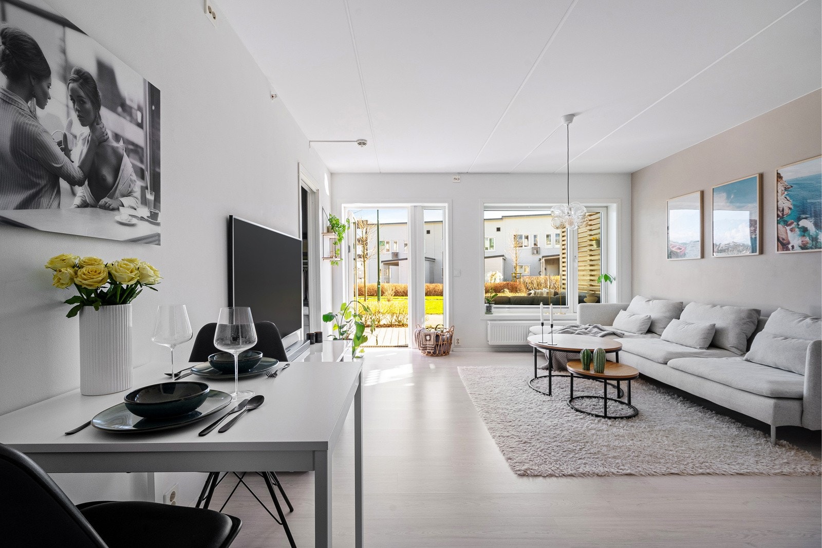 Leiligheten har en gjennomgående god standard, 78% TG1. Galleribilde