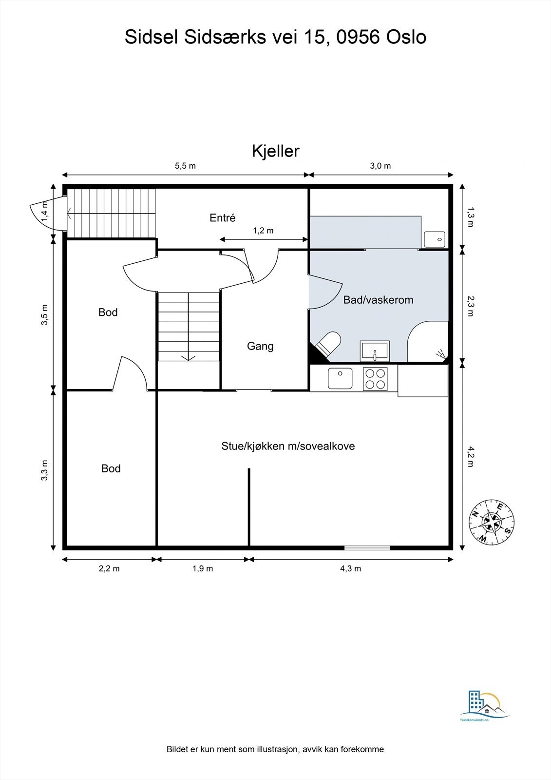 - Plantegning - kjeller - Galleribilde