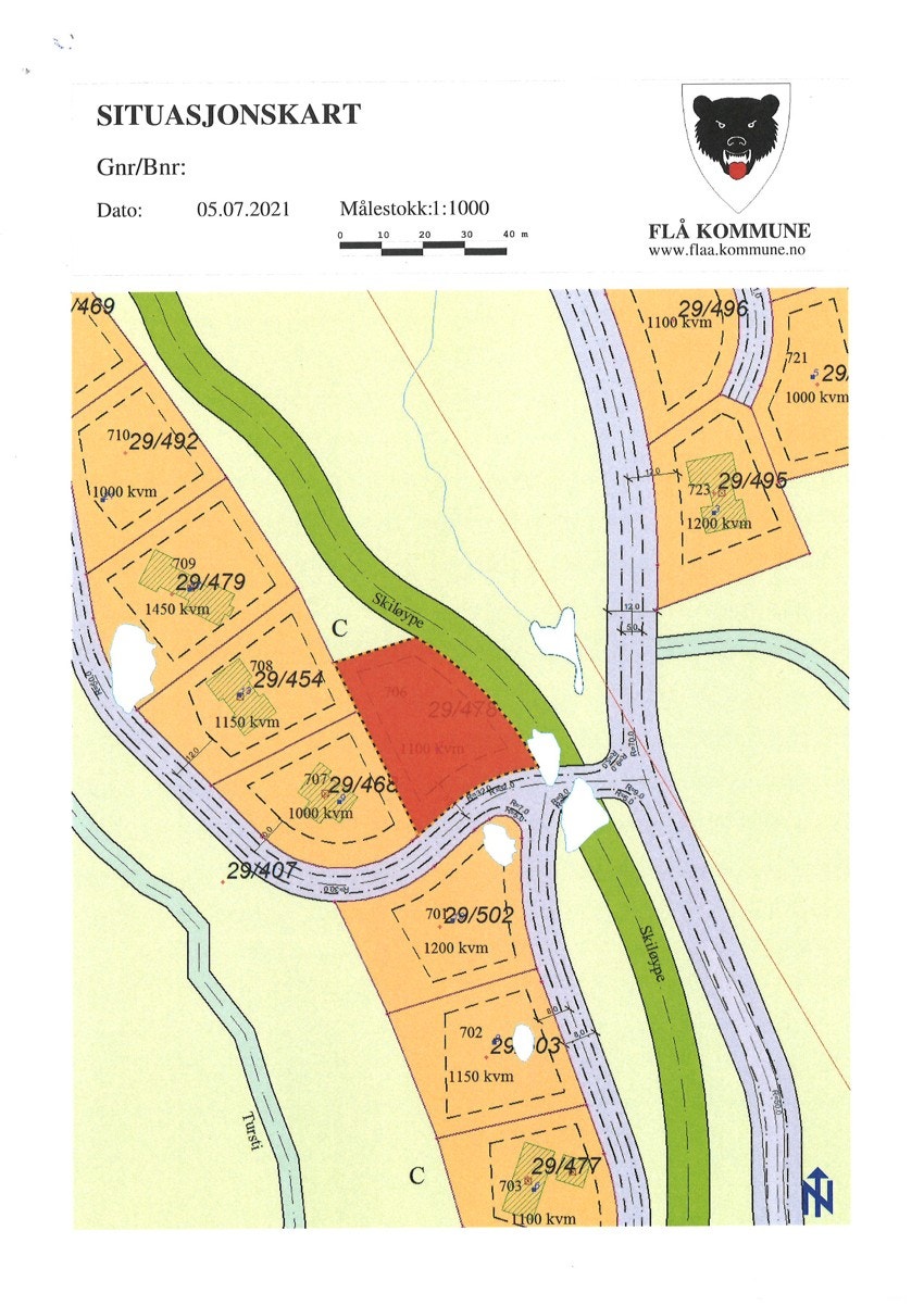 Tomtekart. Galleribilde