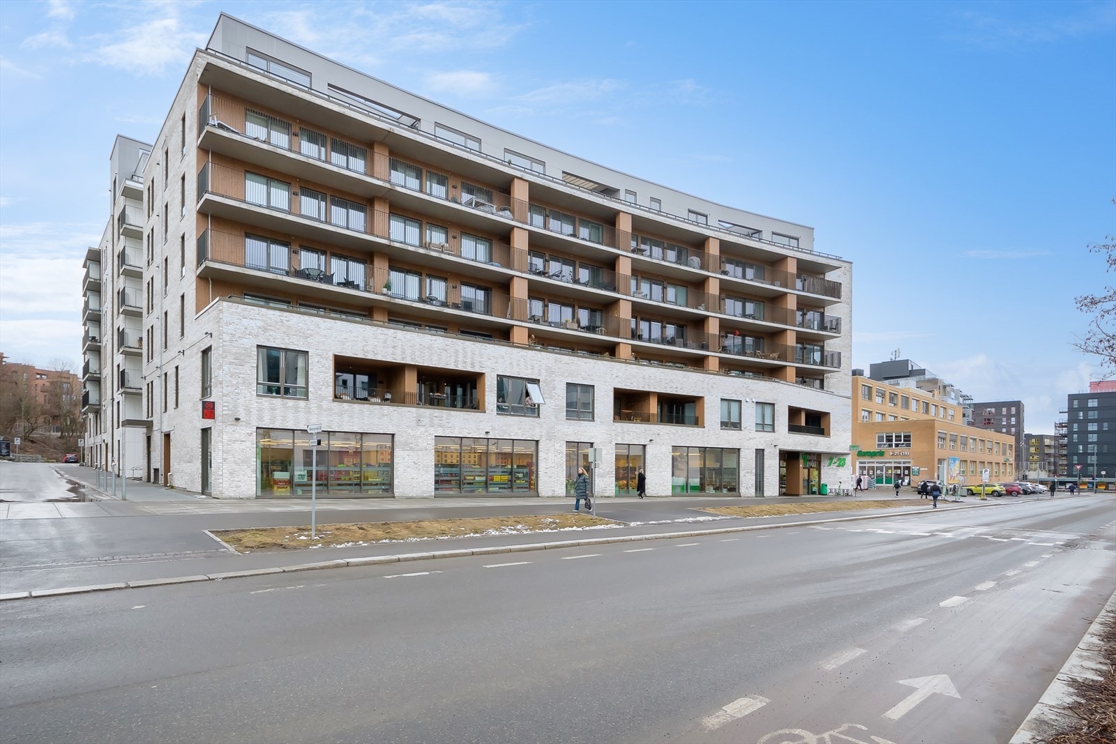Et moderne bygg fra 2023 Galleribilde