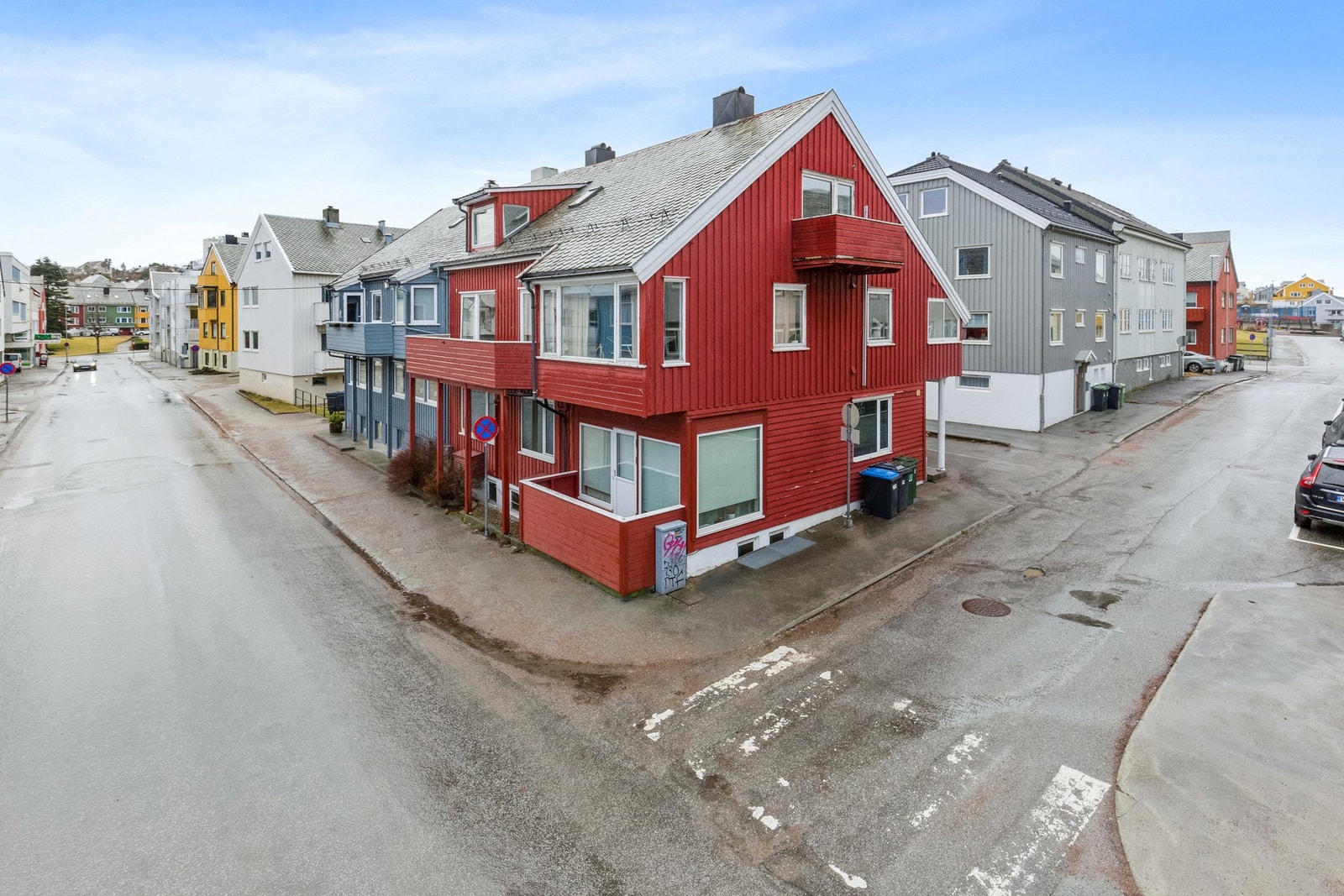 Leiligheten ligger i 3.etasje Galleribilde