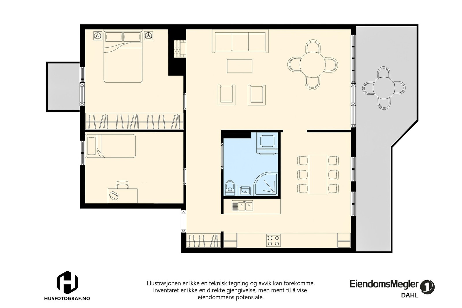Plantegning. Galleribilde