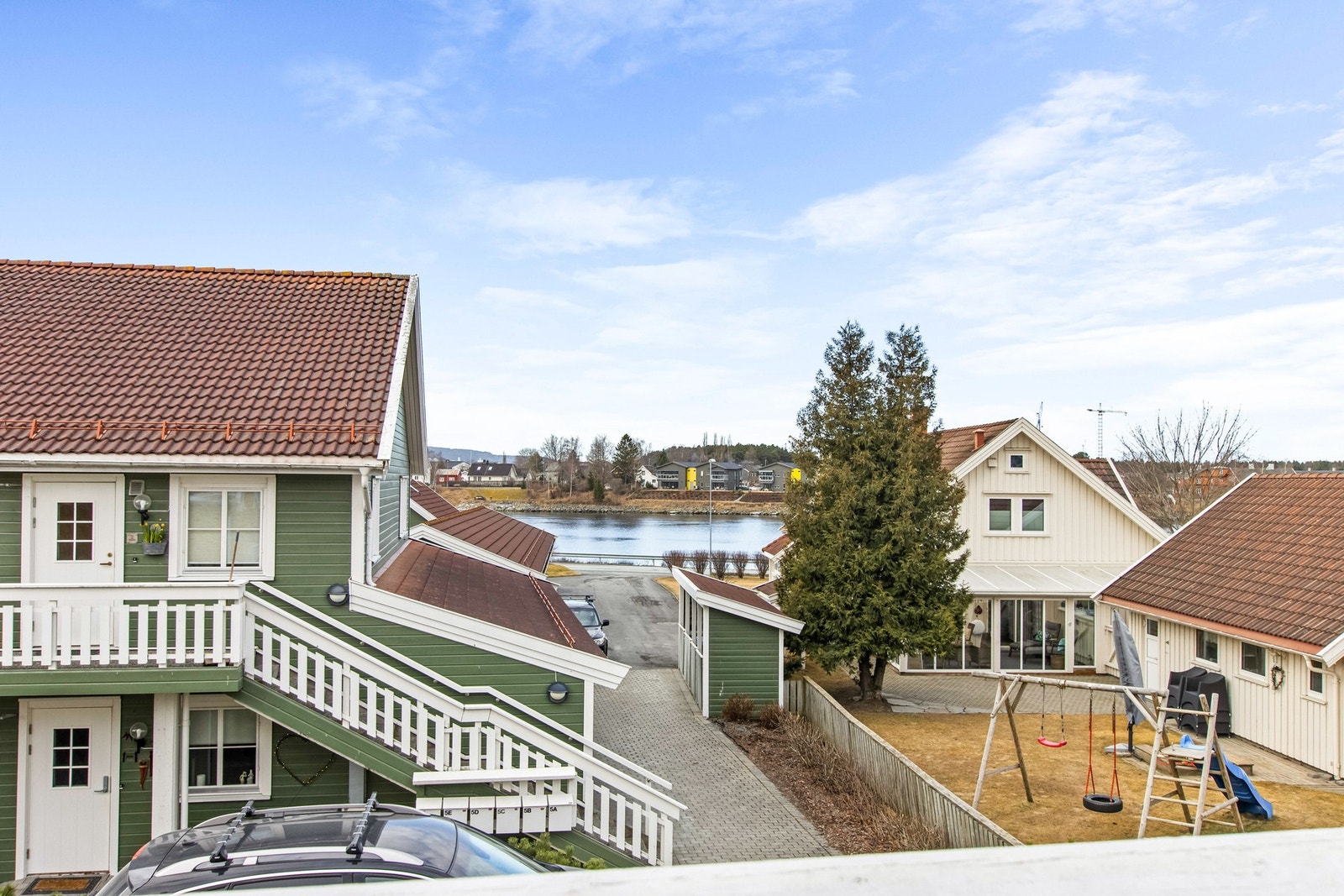 utsikt fra 2.etg Galleribilde