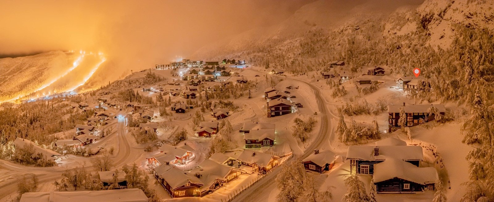 Skarsnuten er et magisk sted midt i skieldoradoet Hemsedal. Galleribilde