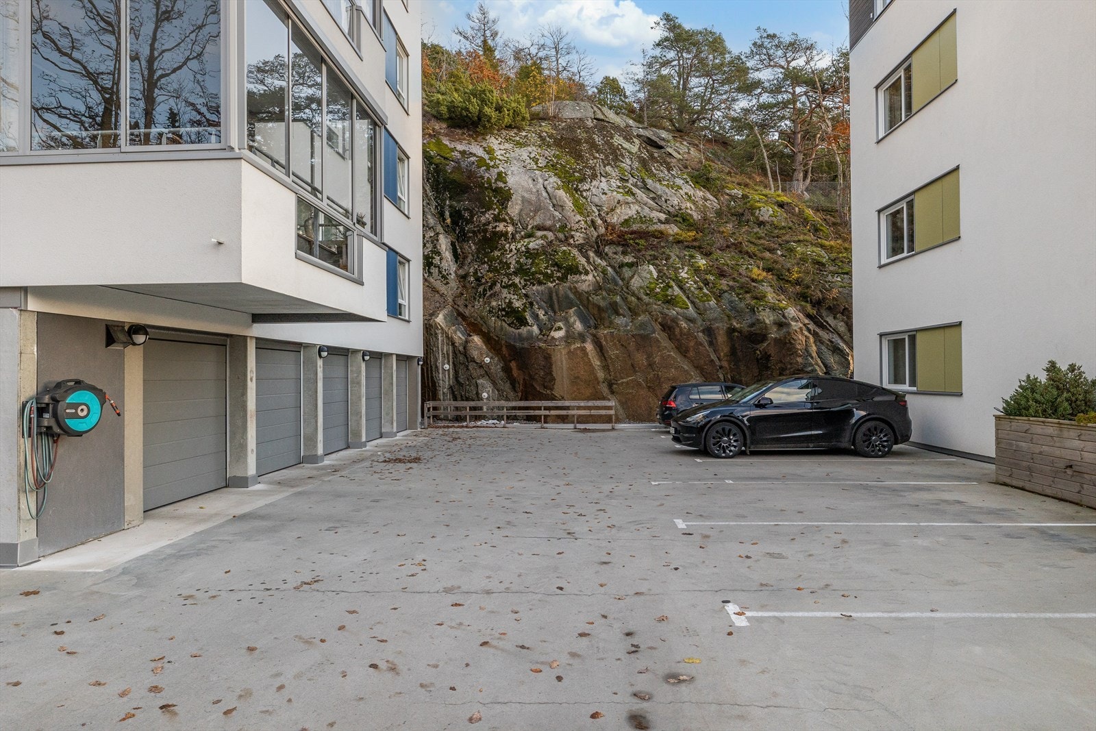 Felles gjesteparkering. Galleribilde