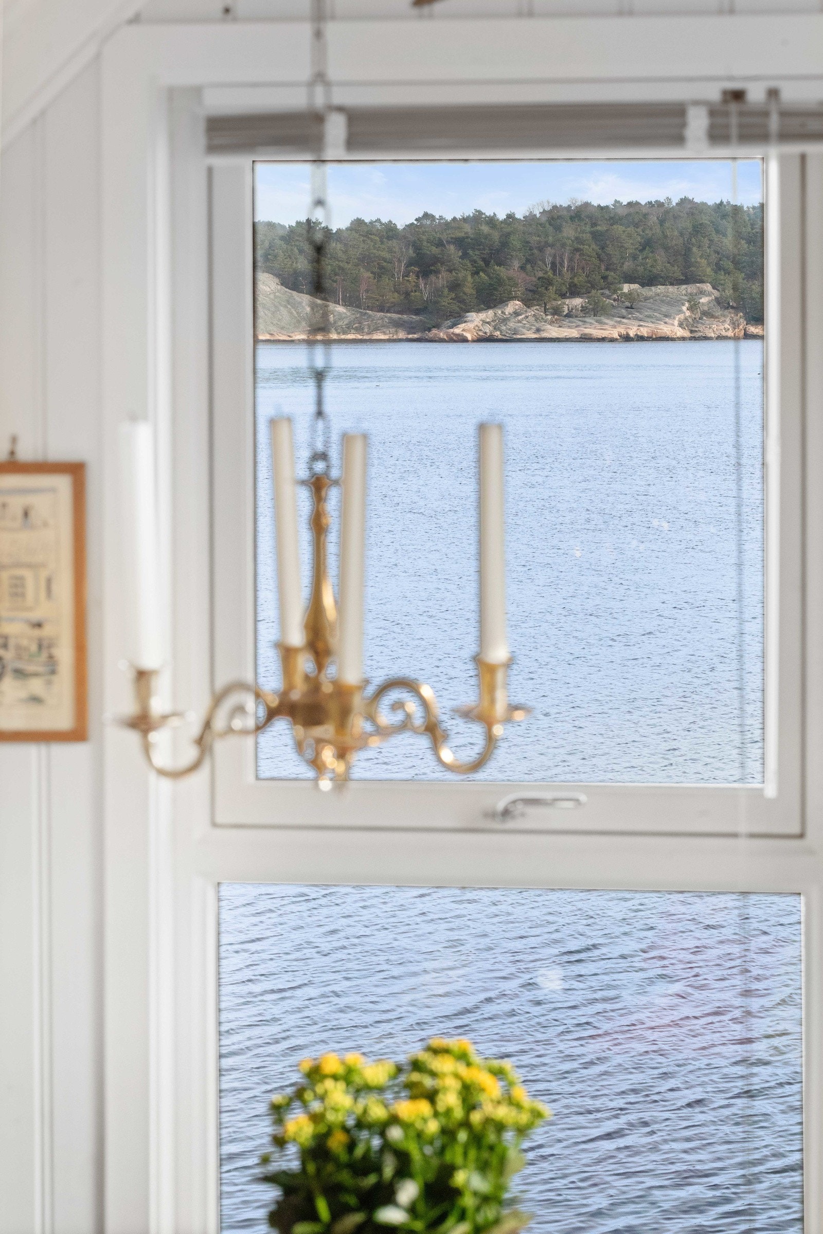 Flott utsikt fra loftet Galleribilde