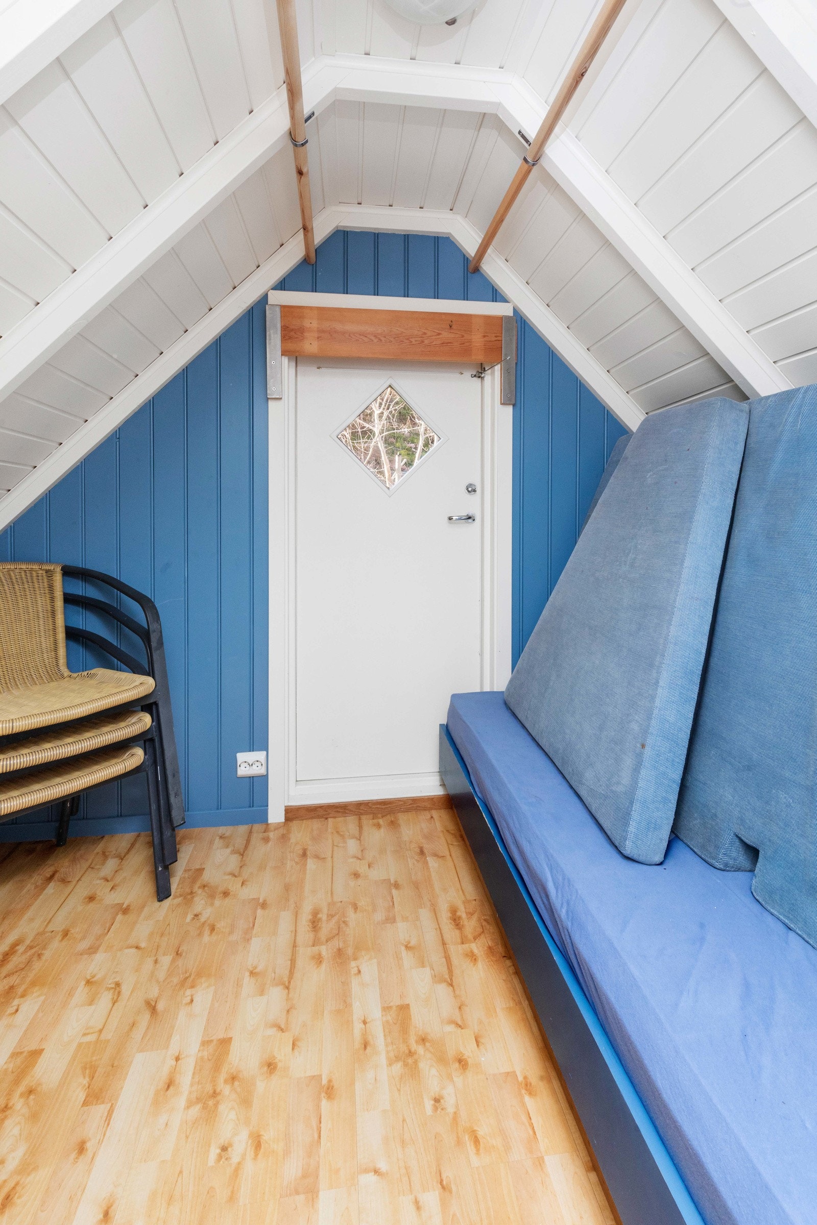 Innredet rom loft Galleribilde